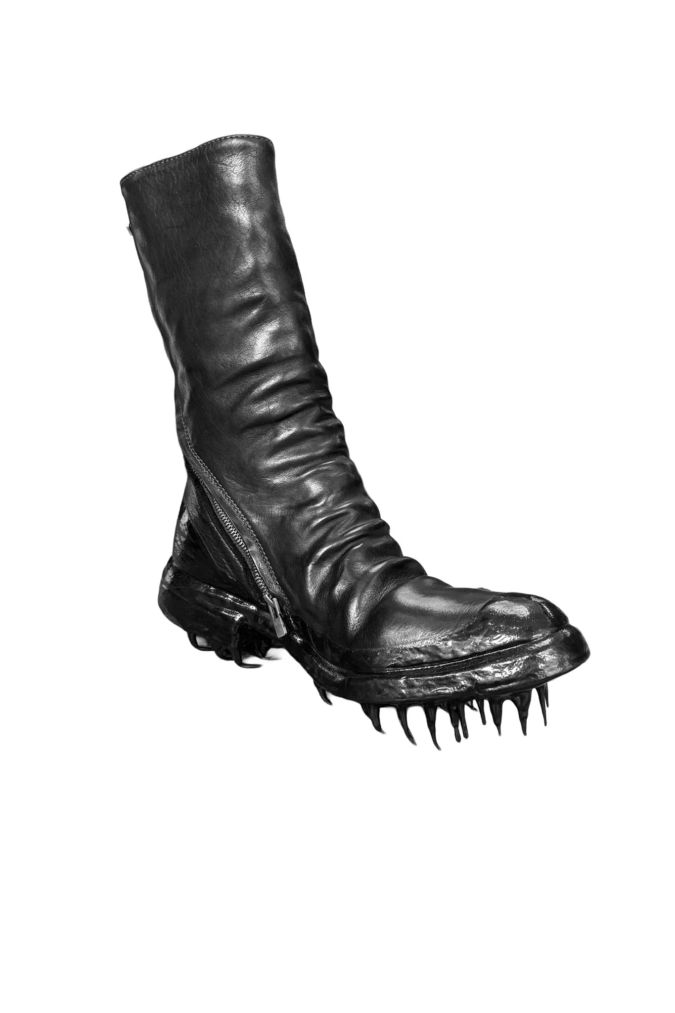 Object Dyed One Piece Drip Rubber Prosthetic Boot - Image 7