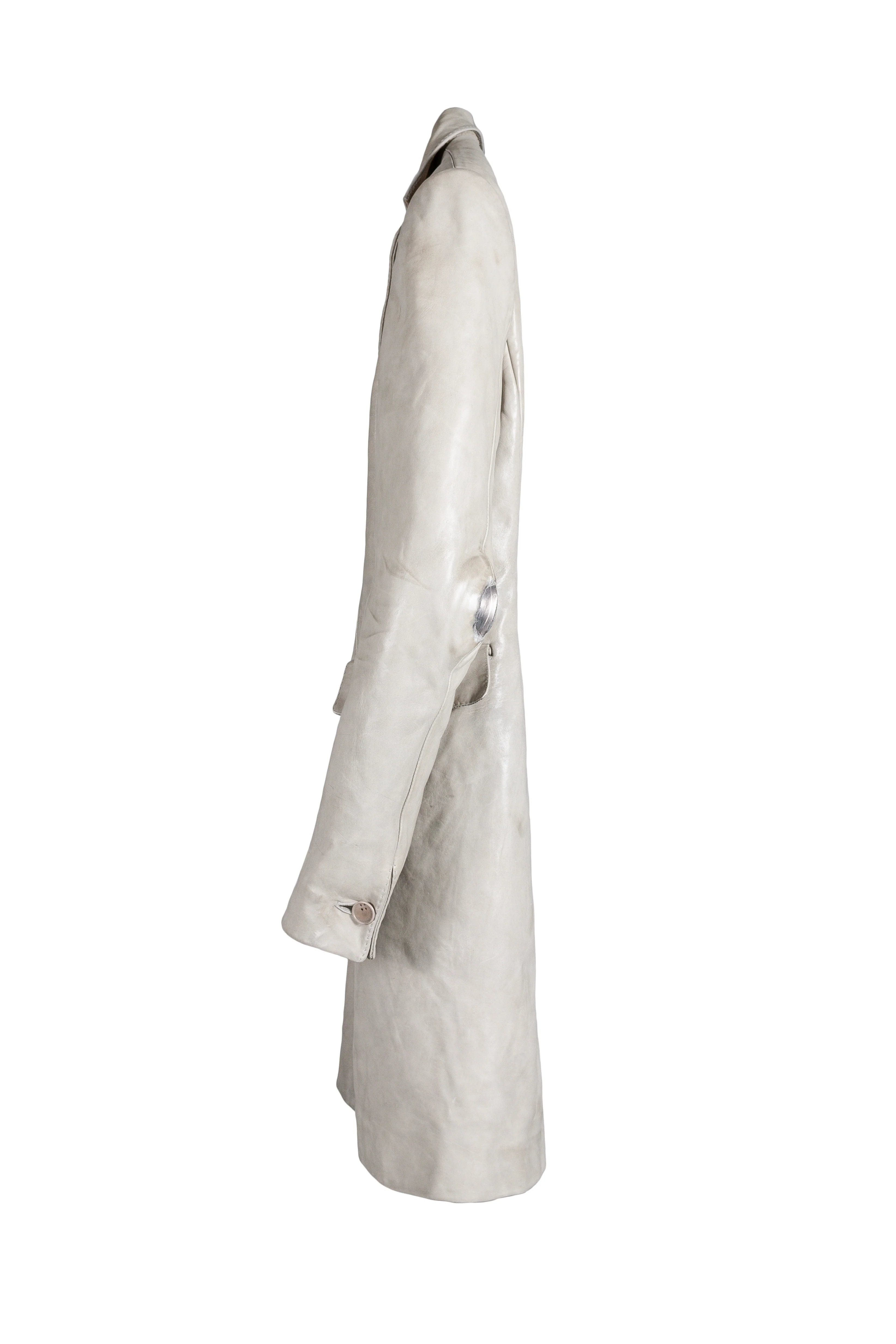 Object Dyed Prosthetic Elbow, Lined Unlined Leather Jacket - Image 2