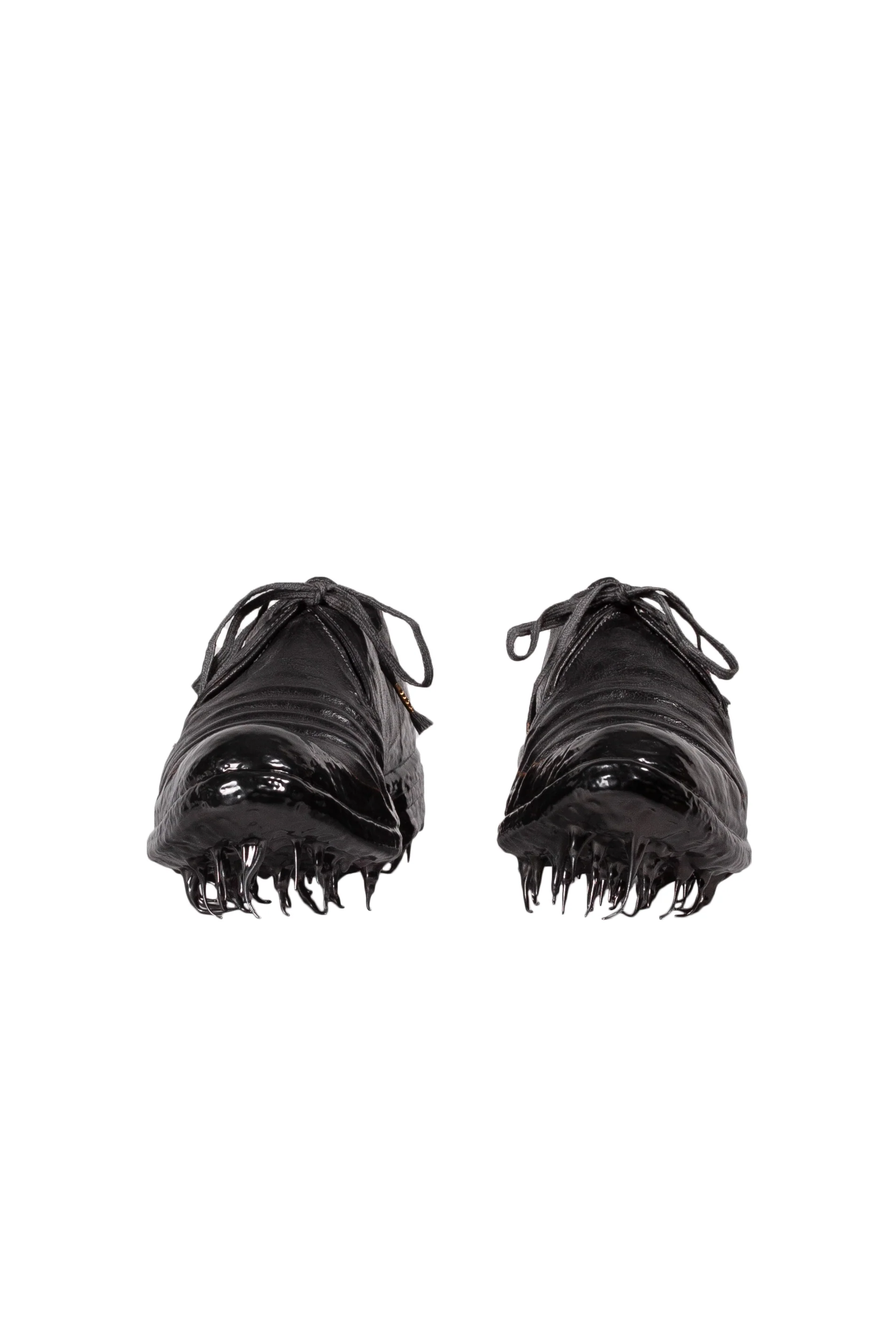 Object Dyed Unconstructed Drip Rubbered Oxford - Image 3