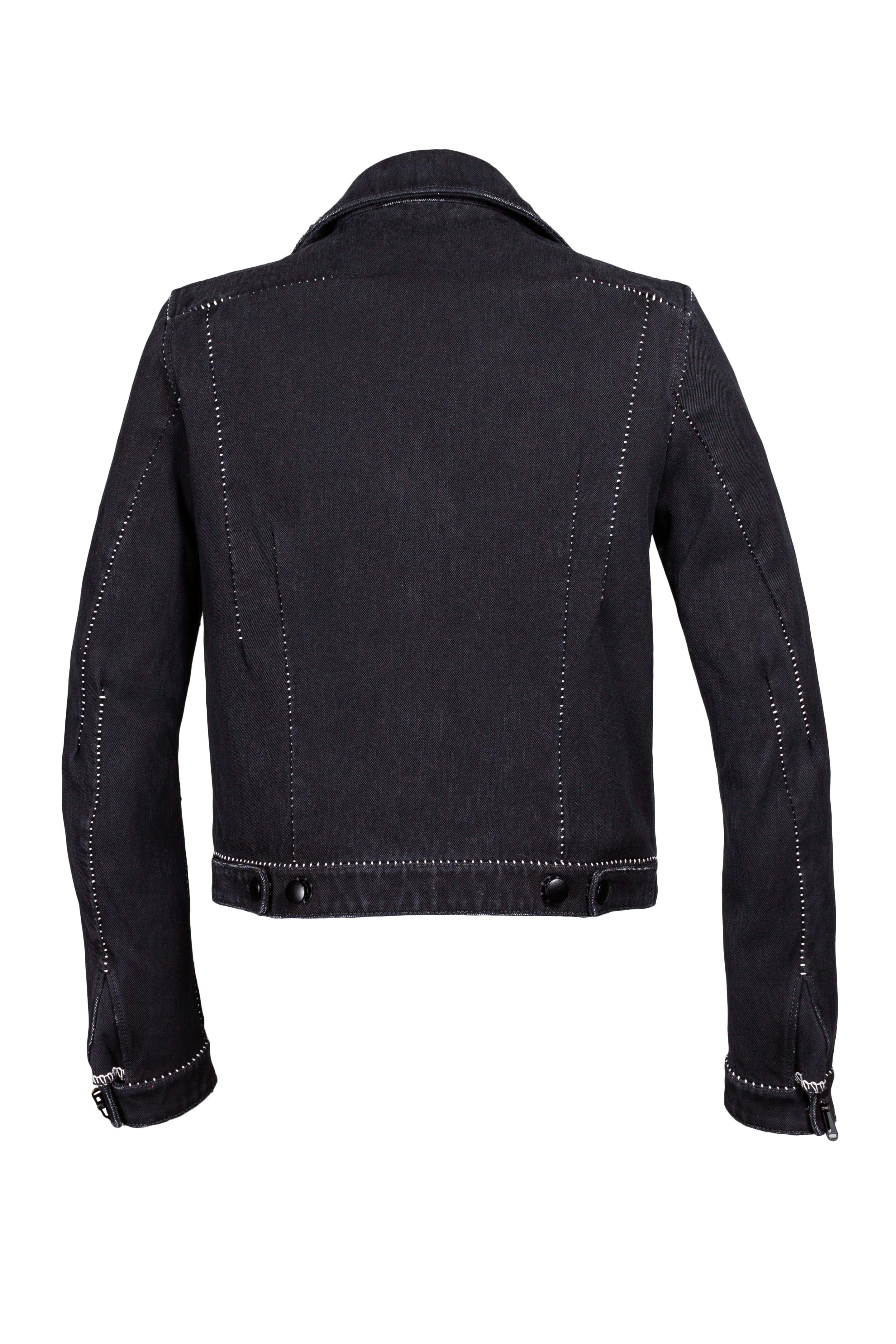 Overlock Dead End Denim Jacket - Image 4