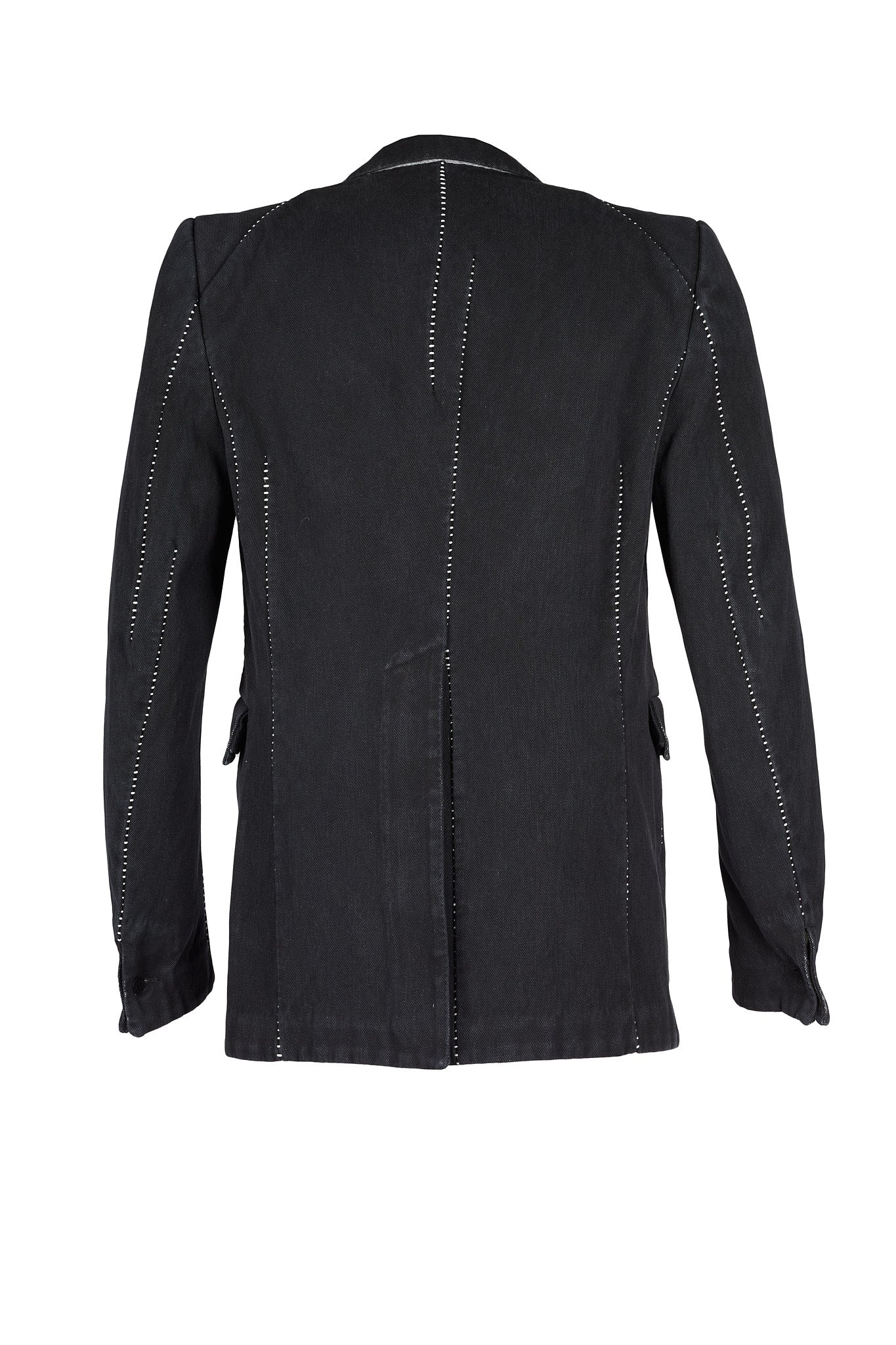 Overlock One-Piece Dead End 1 Button Jacket - Image 3