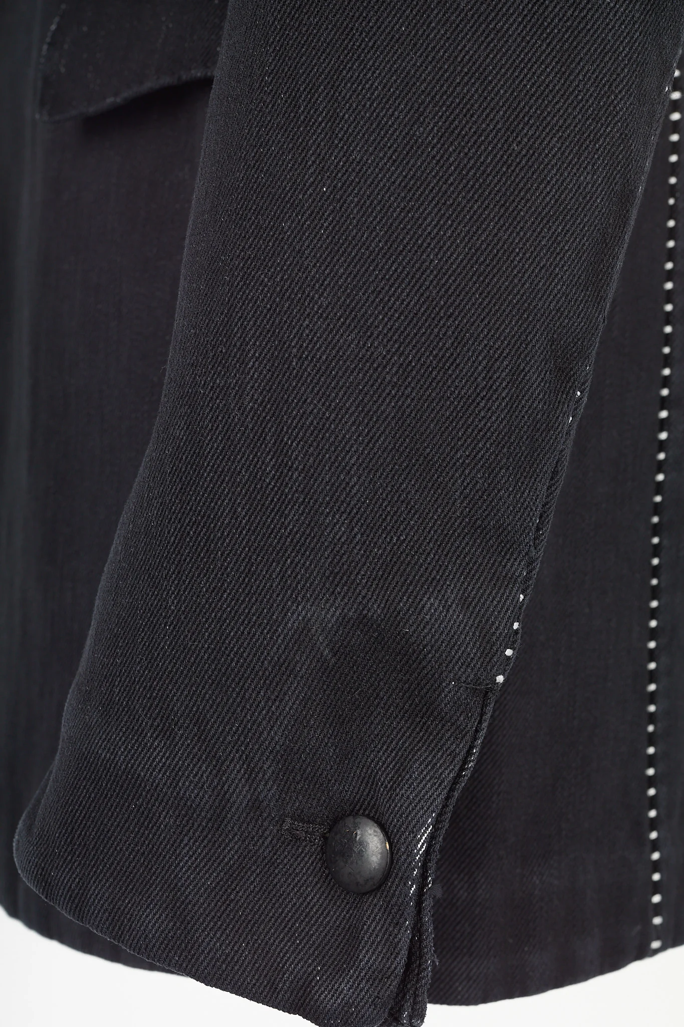 Overlock One-Piece Dead End 1 Button Jacket - Image 4