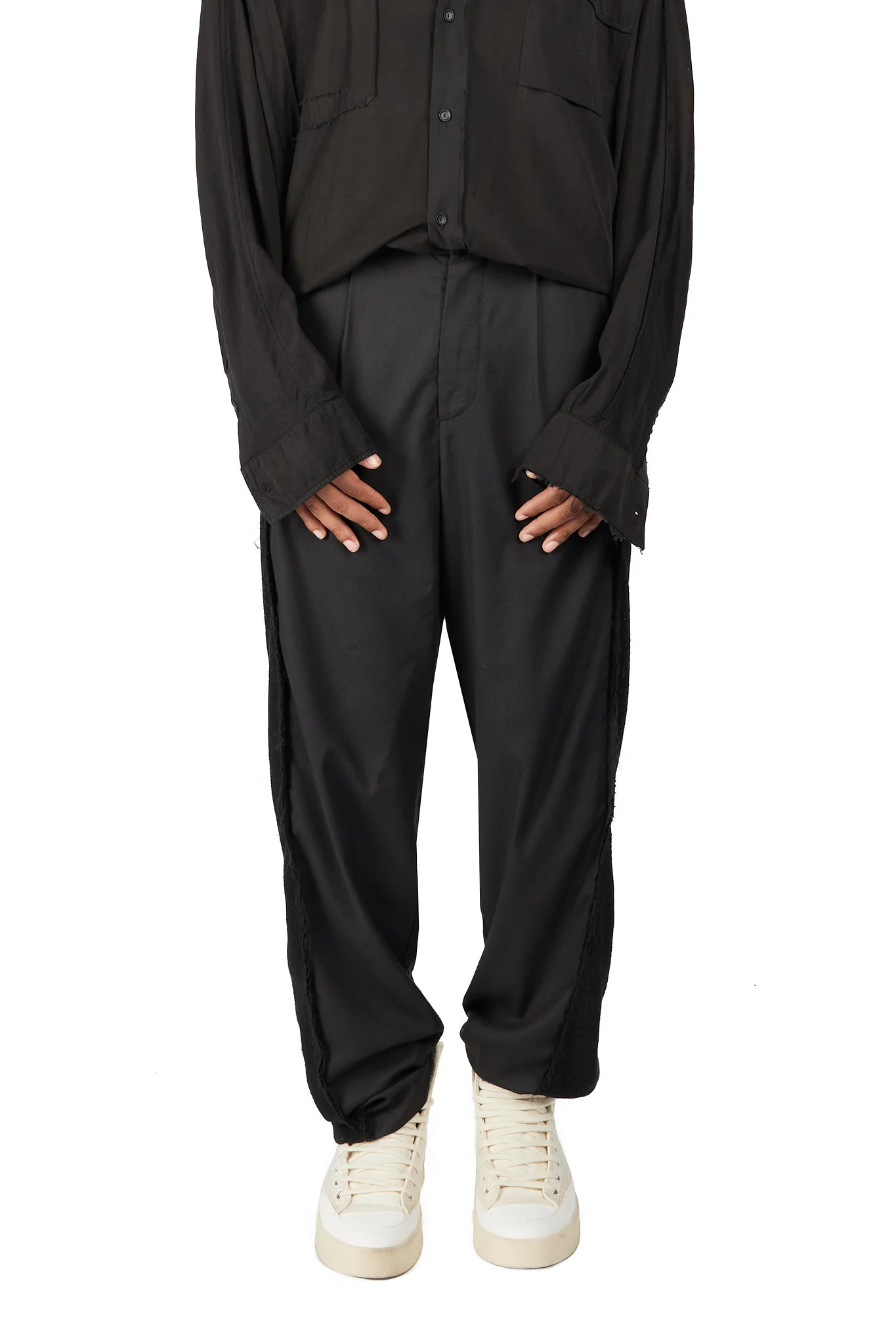 Pleated Pants