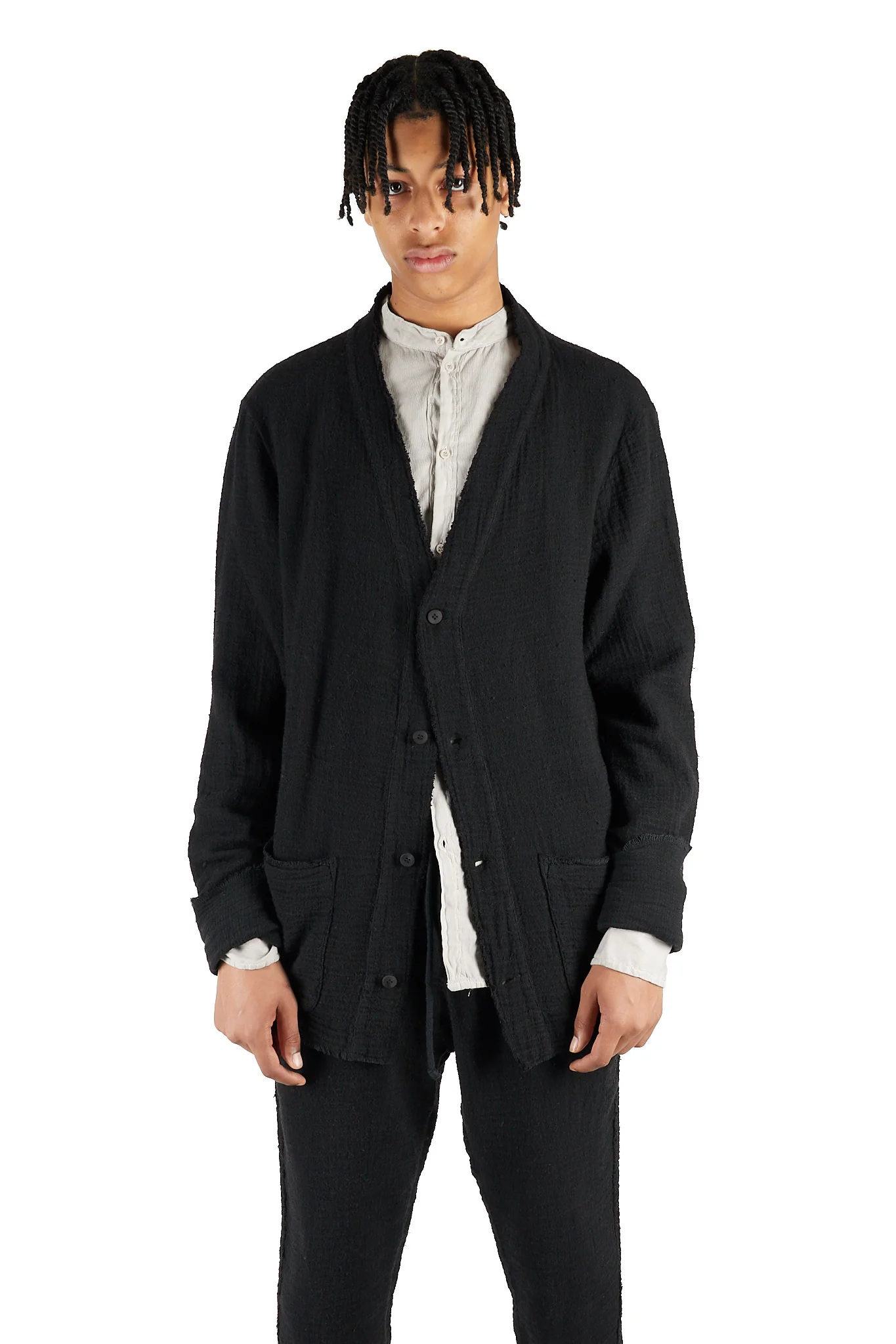 Raw Edge Cardigan