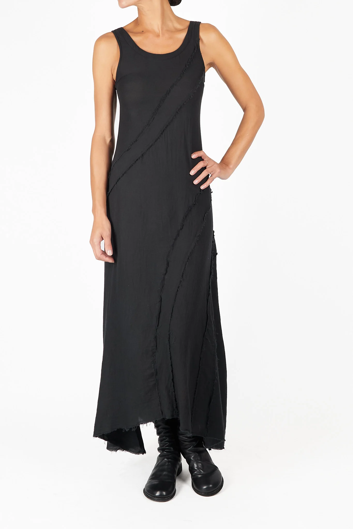 Raw Edge Dress - Image 2