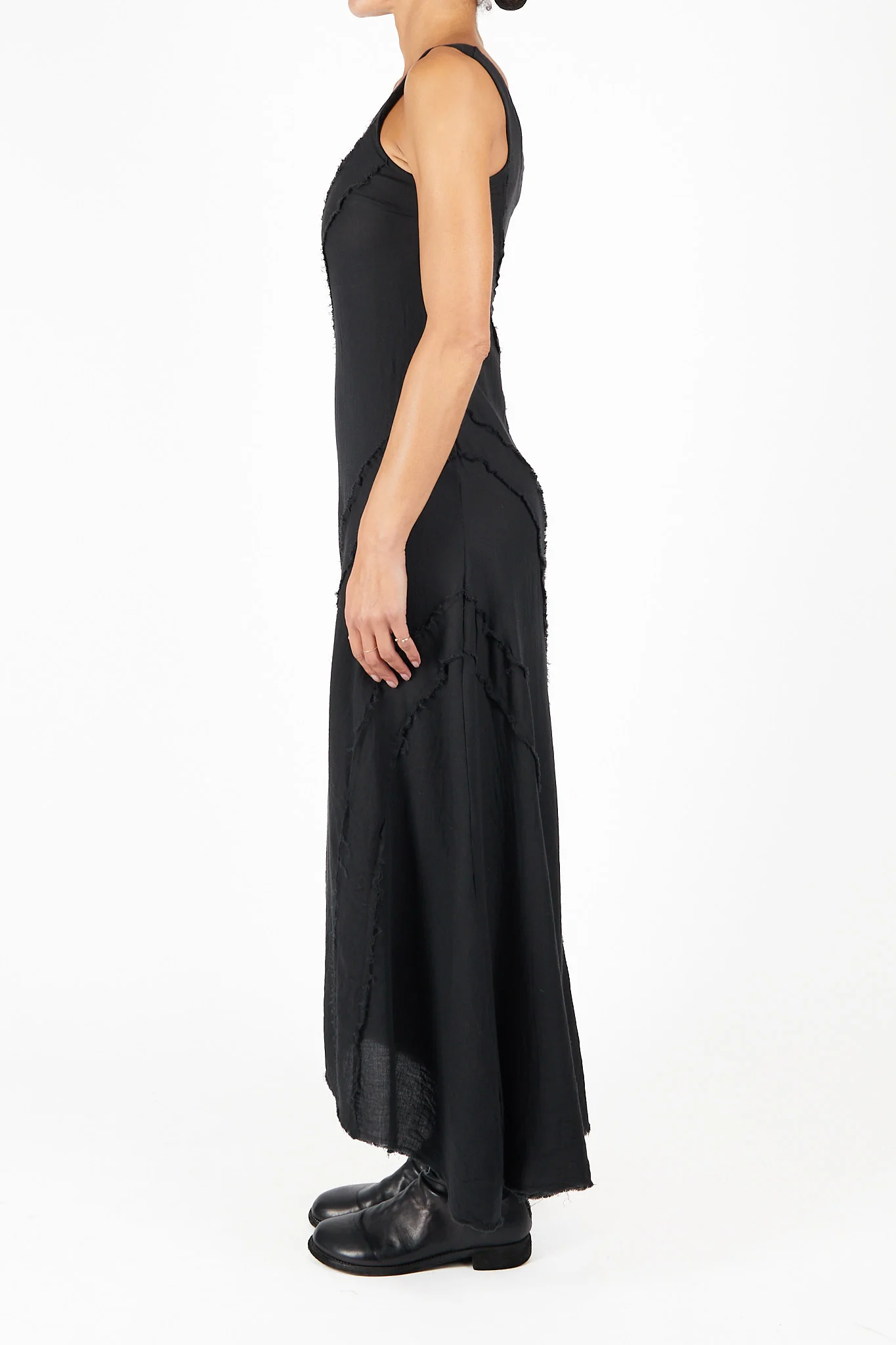 Raw Edge Dress - Image 3