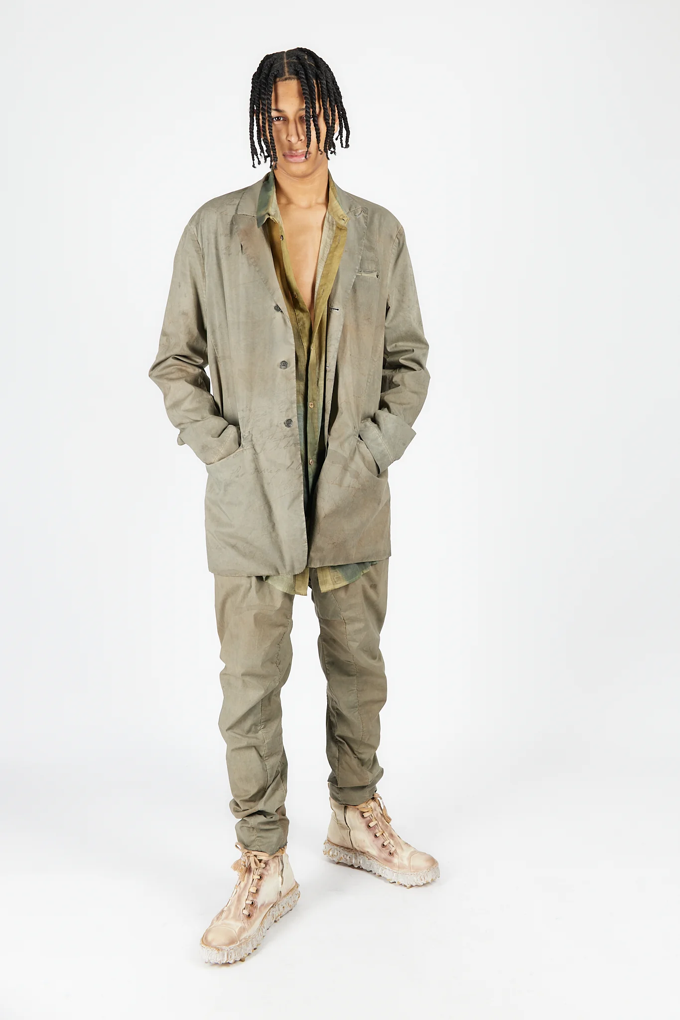 Relaxed Deep Pleat Pant - Image 2