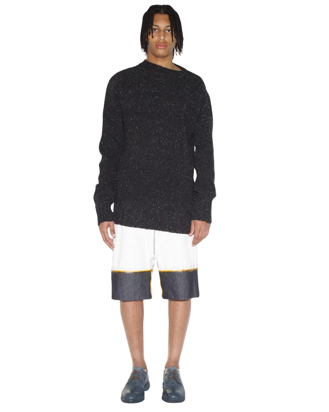 Reverse Crewneck Drag Down X-Jumper - Image 2
