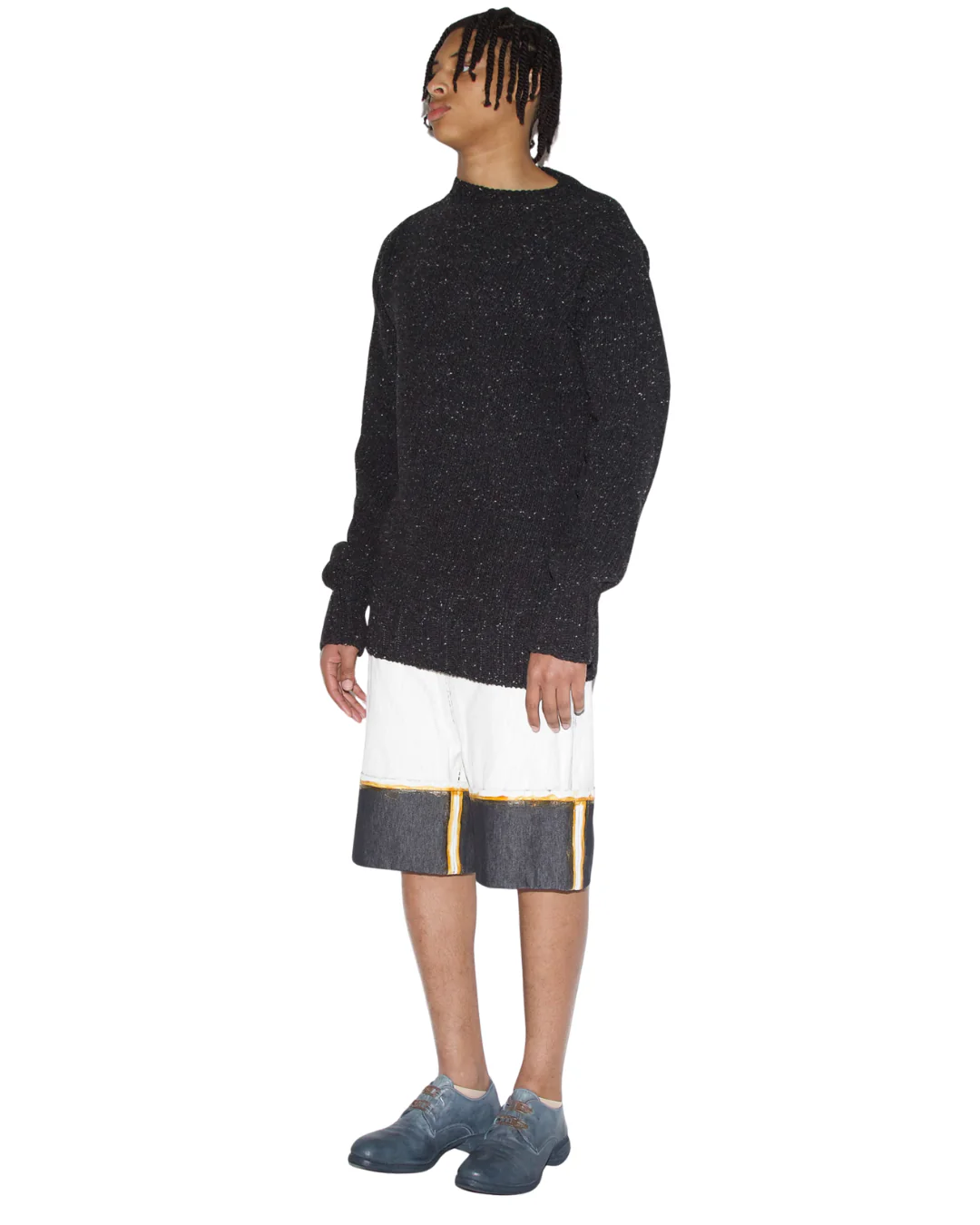 Reverse Crewneck Drag Down X-Jumper - Image 3