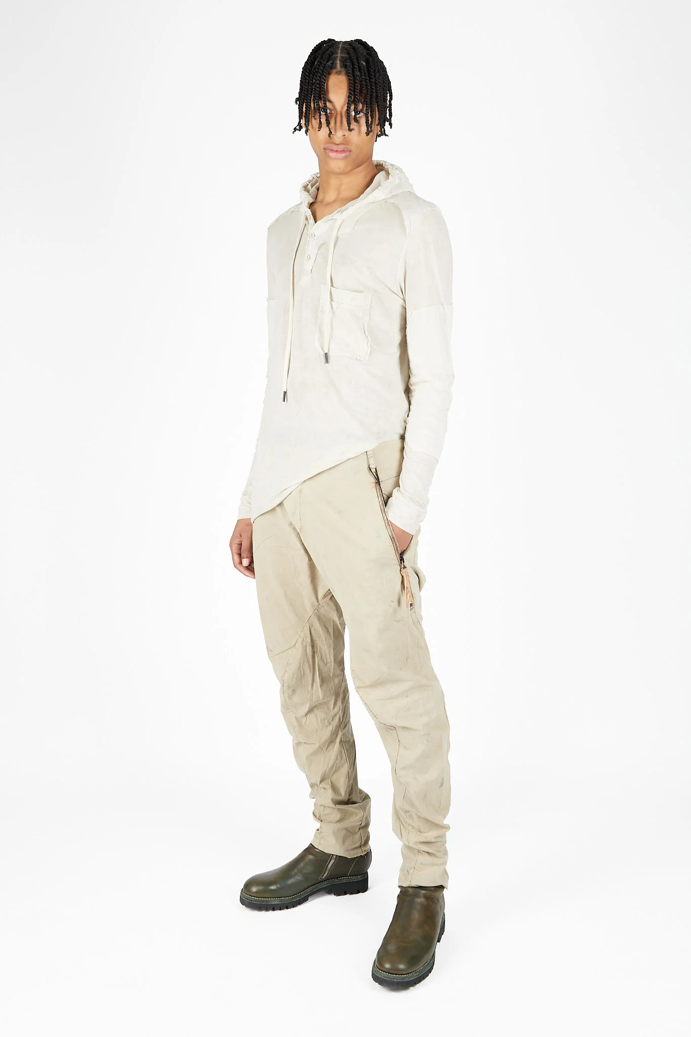 Ripped Hooded T-Shirt - Image 2