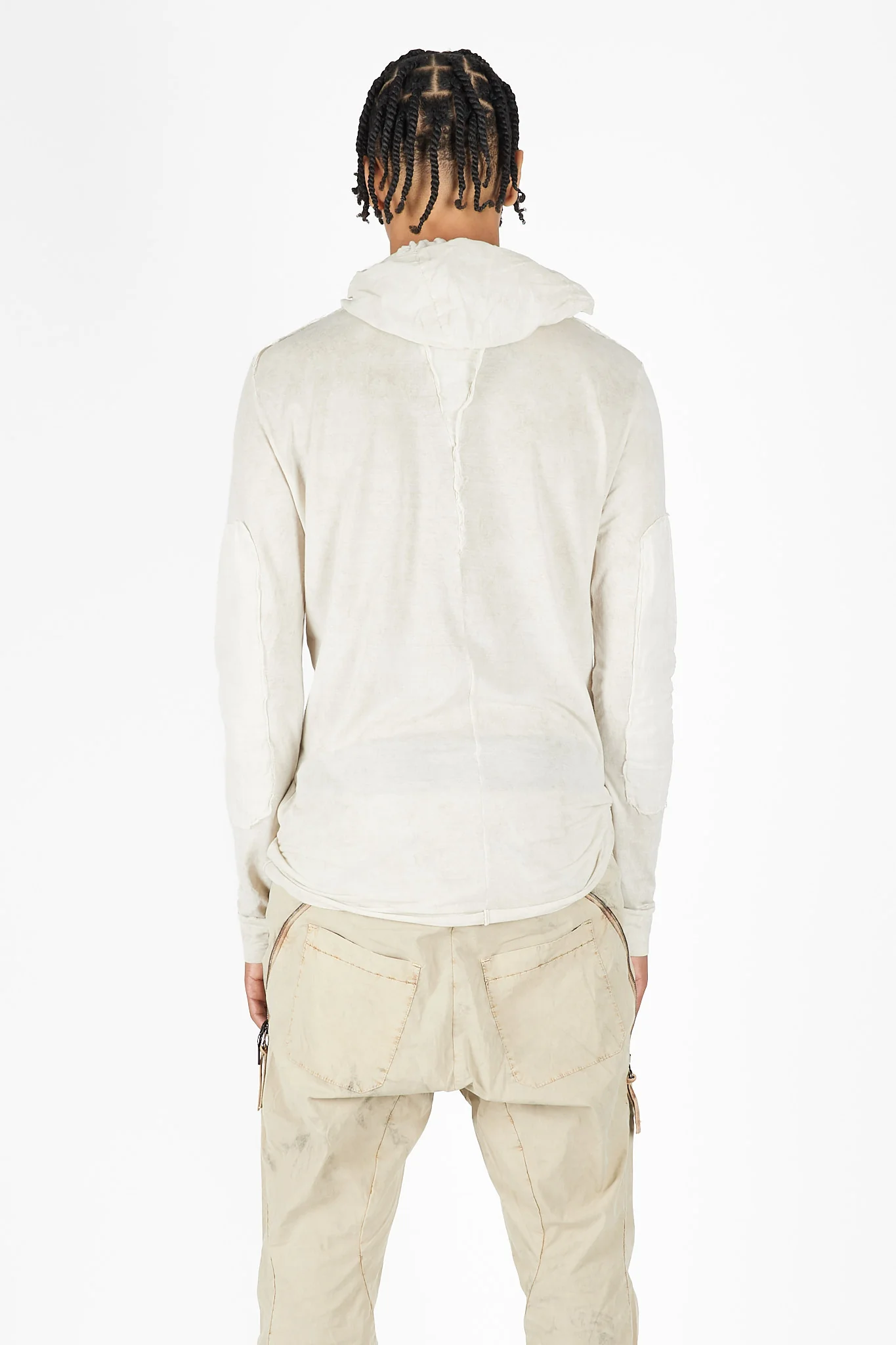 Ripped Hooded T-Shirt - Image 3