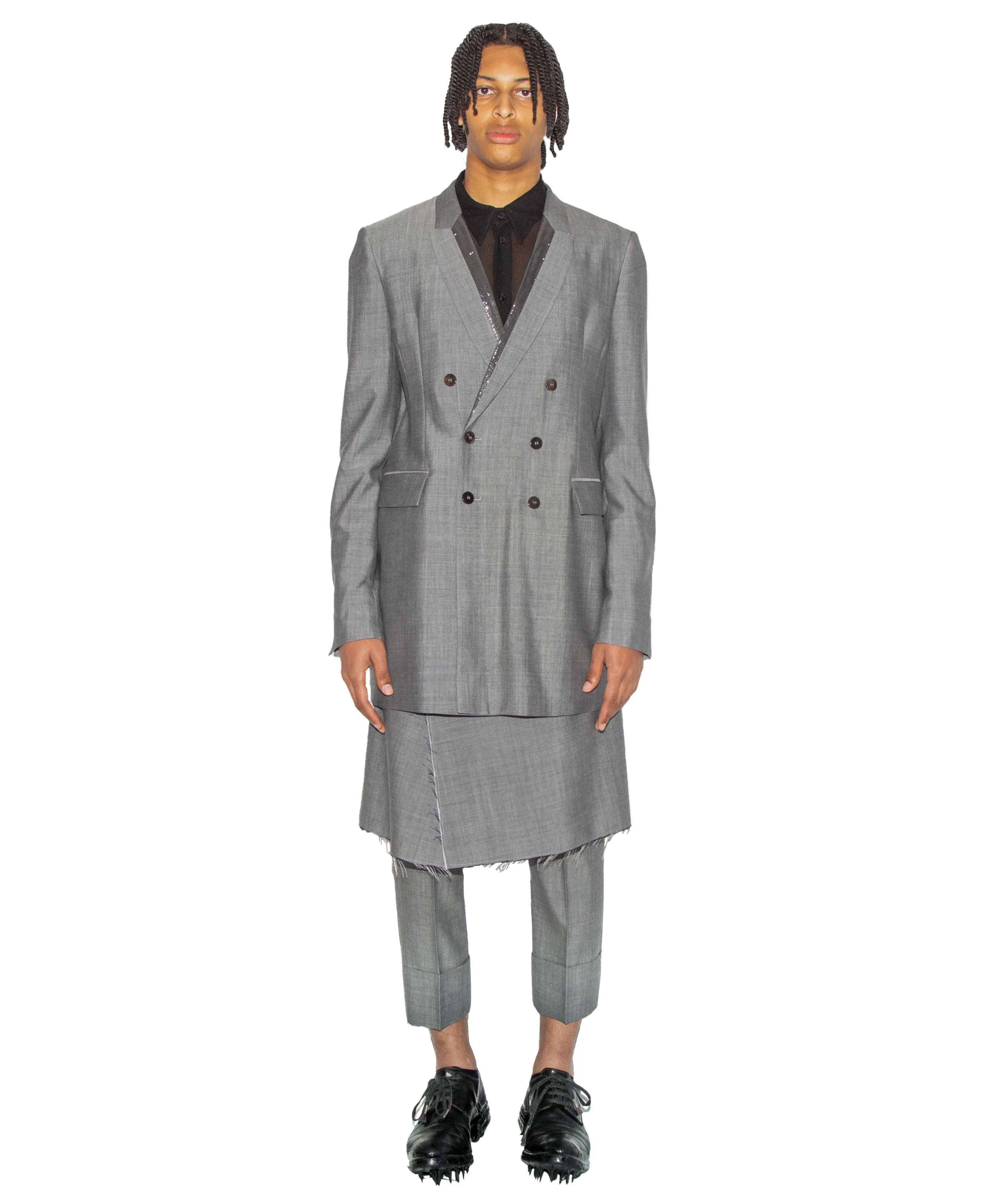 Long Tuxedo Jacket - Image 4