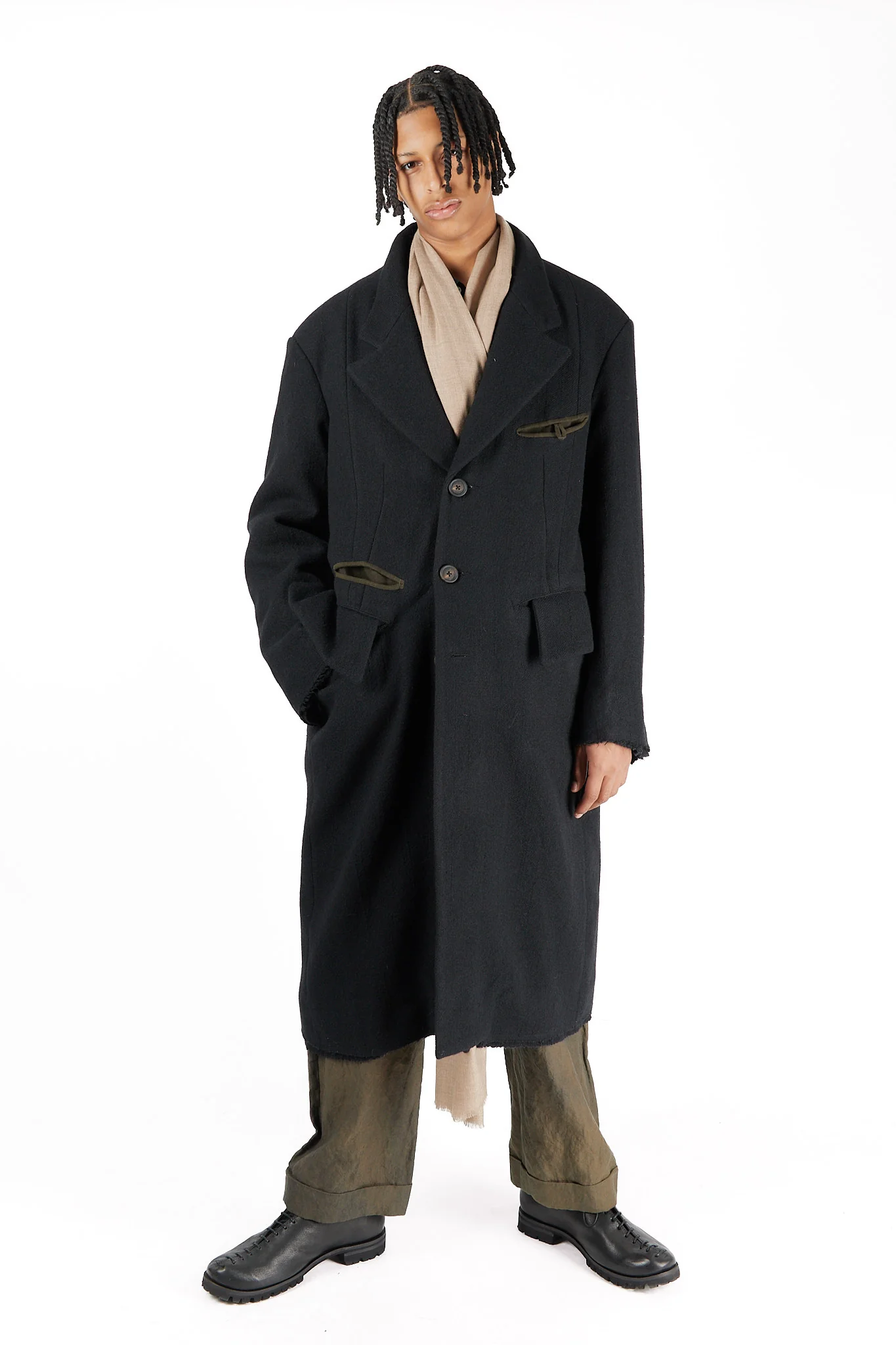 Scar' Long Coat - Image 2