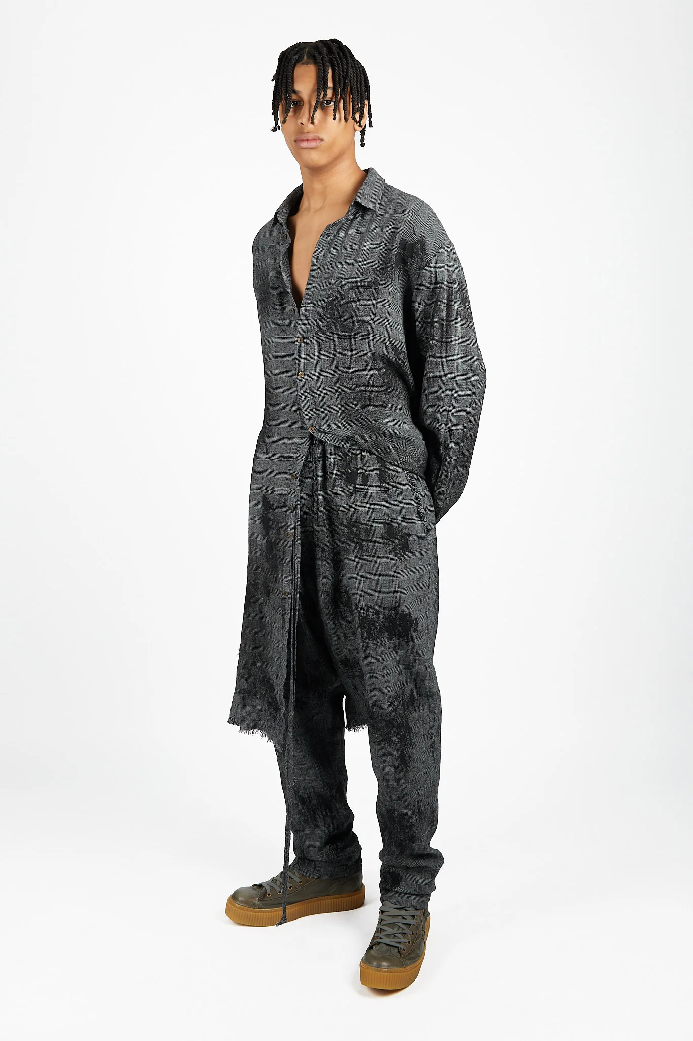 Oversized Single Pocket Shirt - Image 2