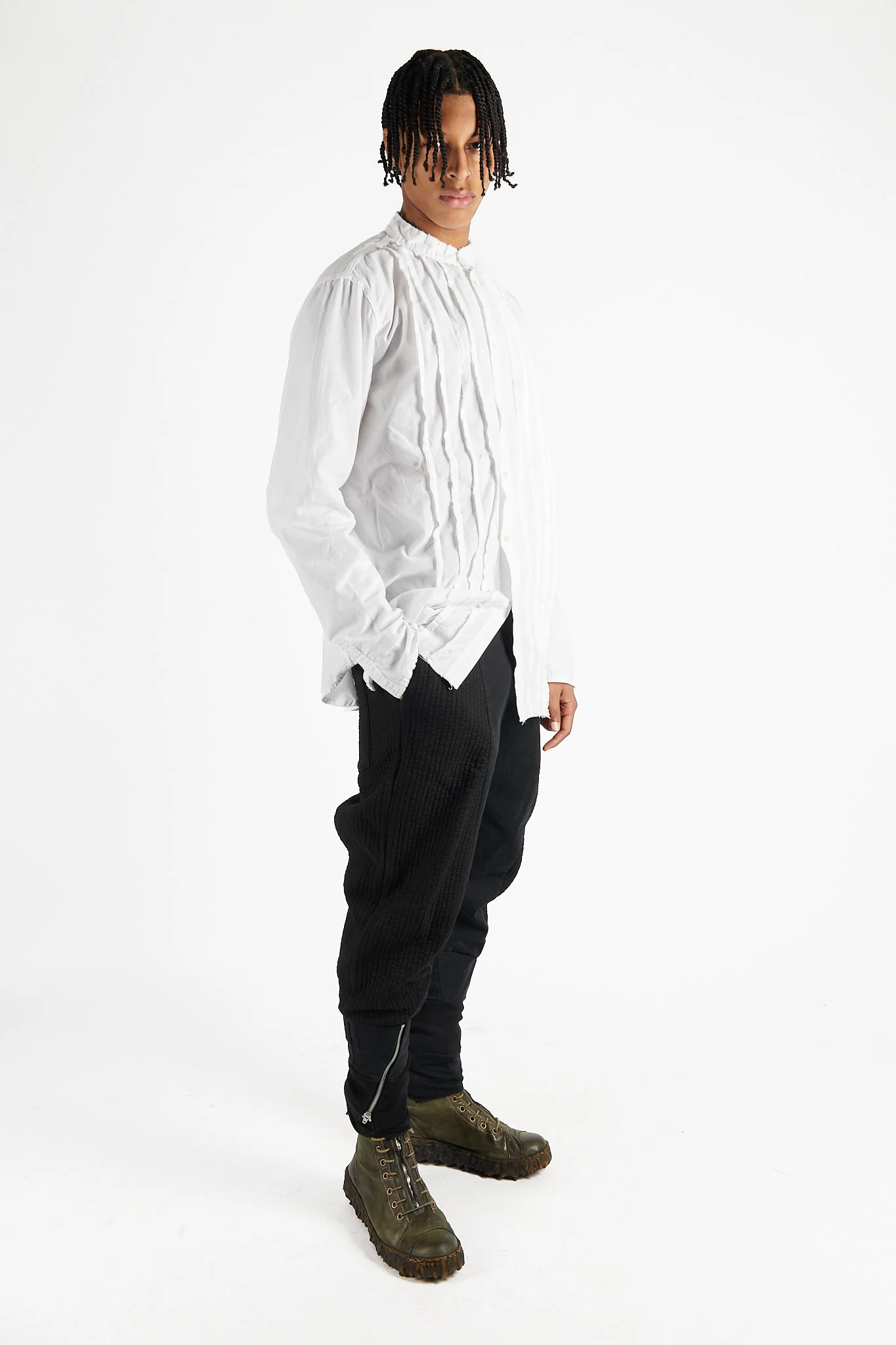 Band Collar Shirt - Image 2