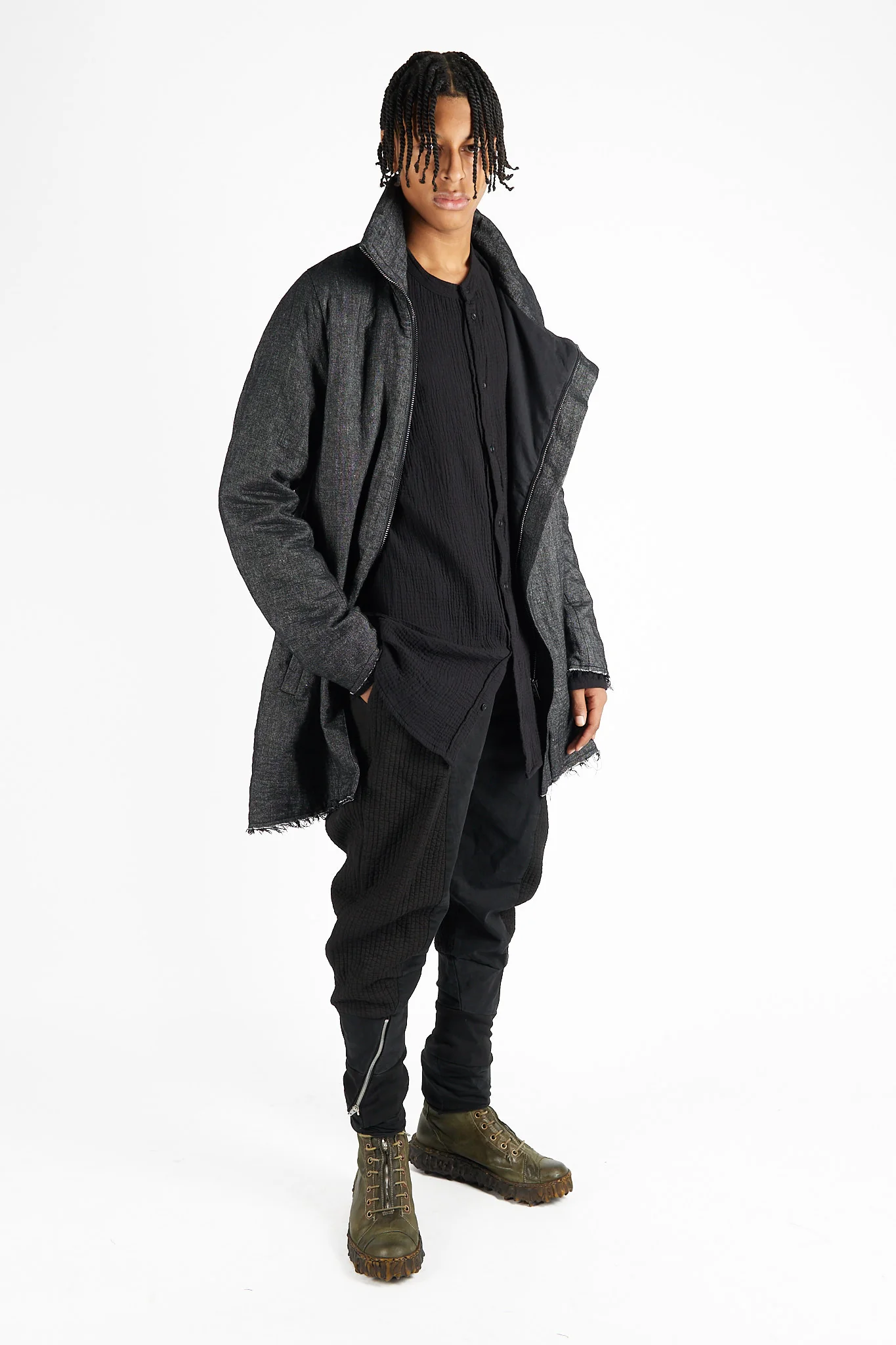 Short Asymmetric Parka - Image 2