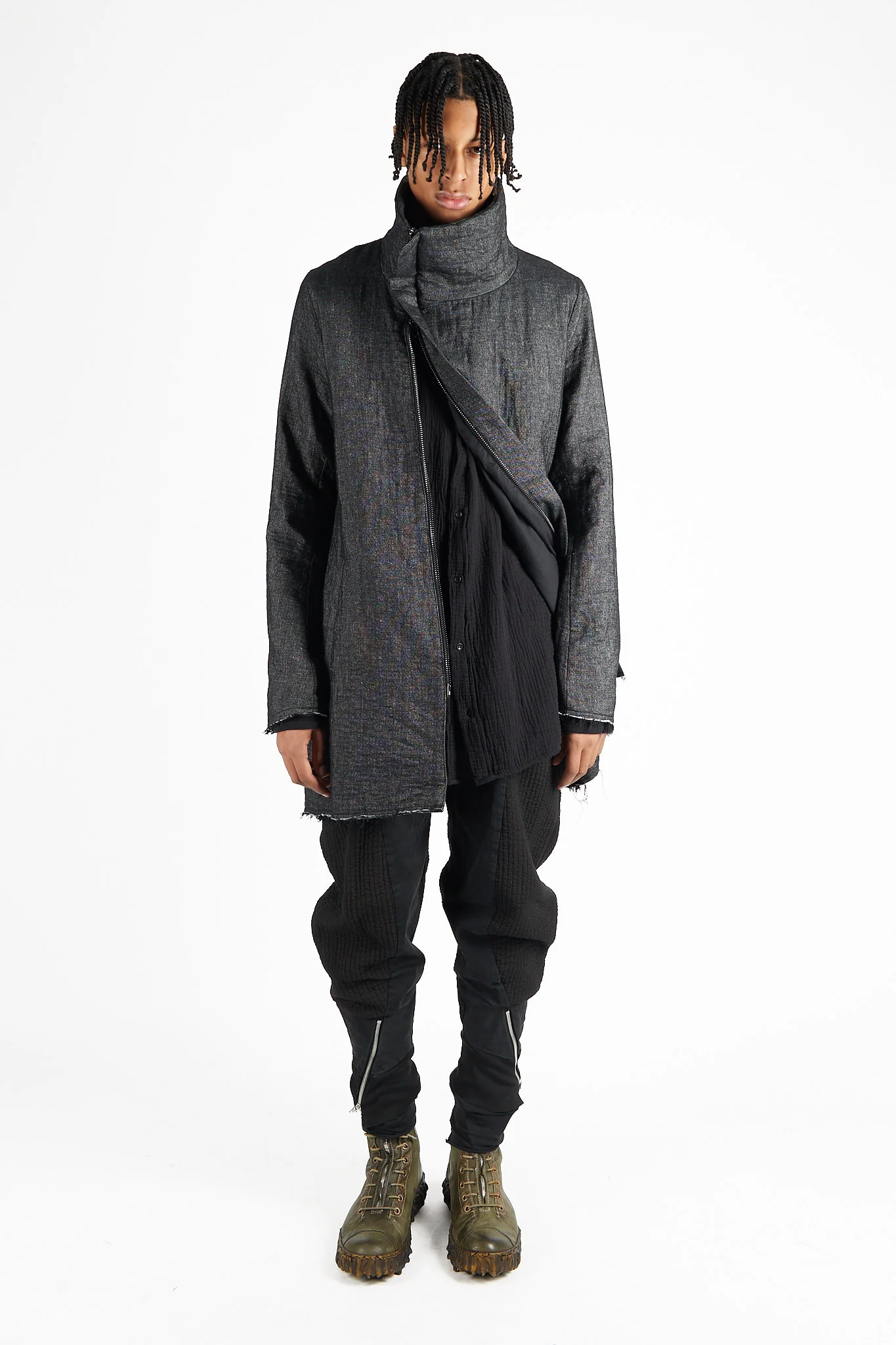 Short Asymmetric Parka - Image 3