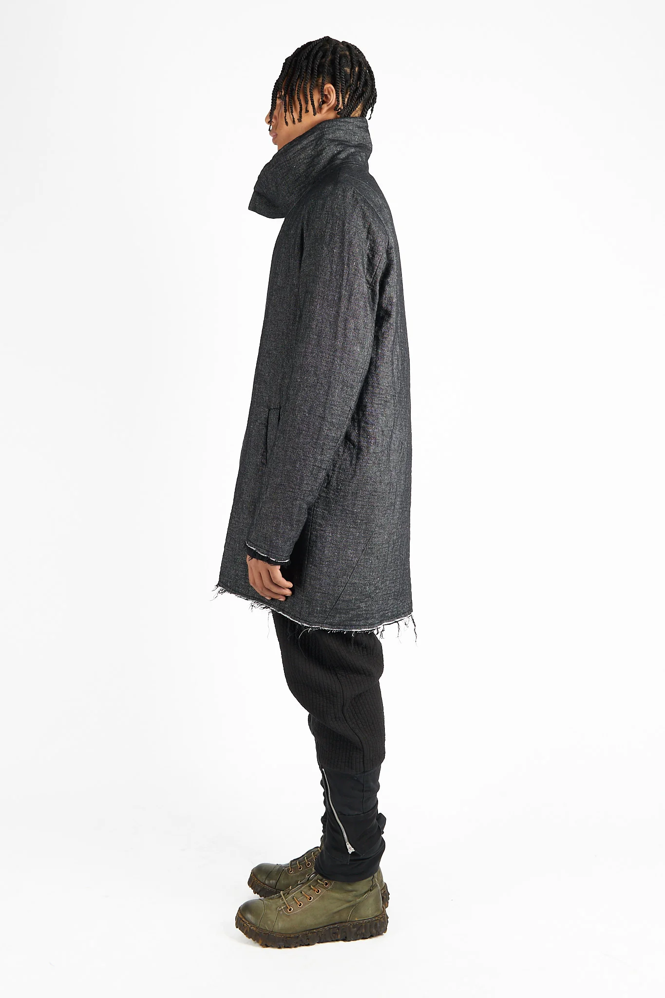 Short Asymmetric Parka - Image 4