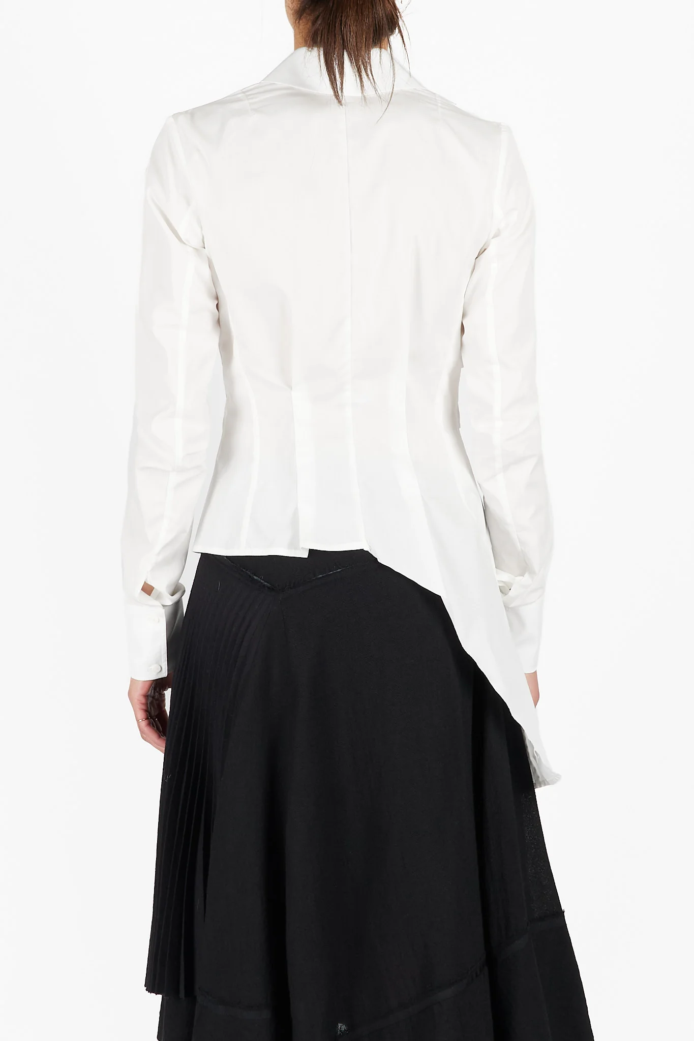 Side-Pleated Shirt Jacket - Image 4
