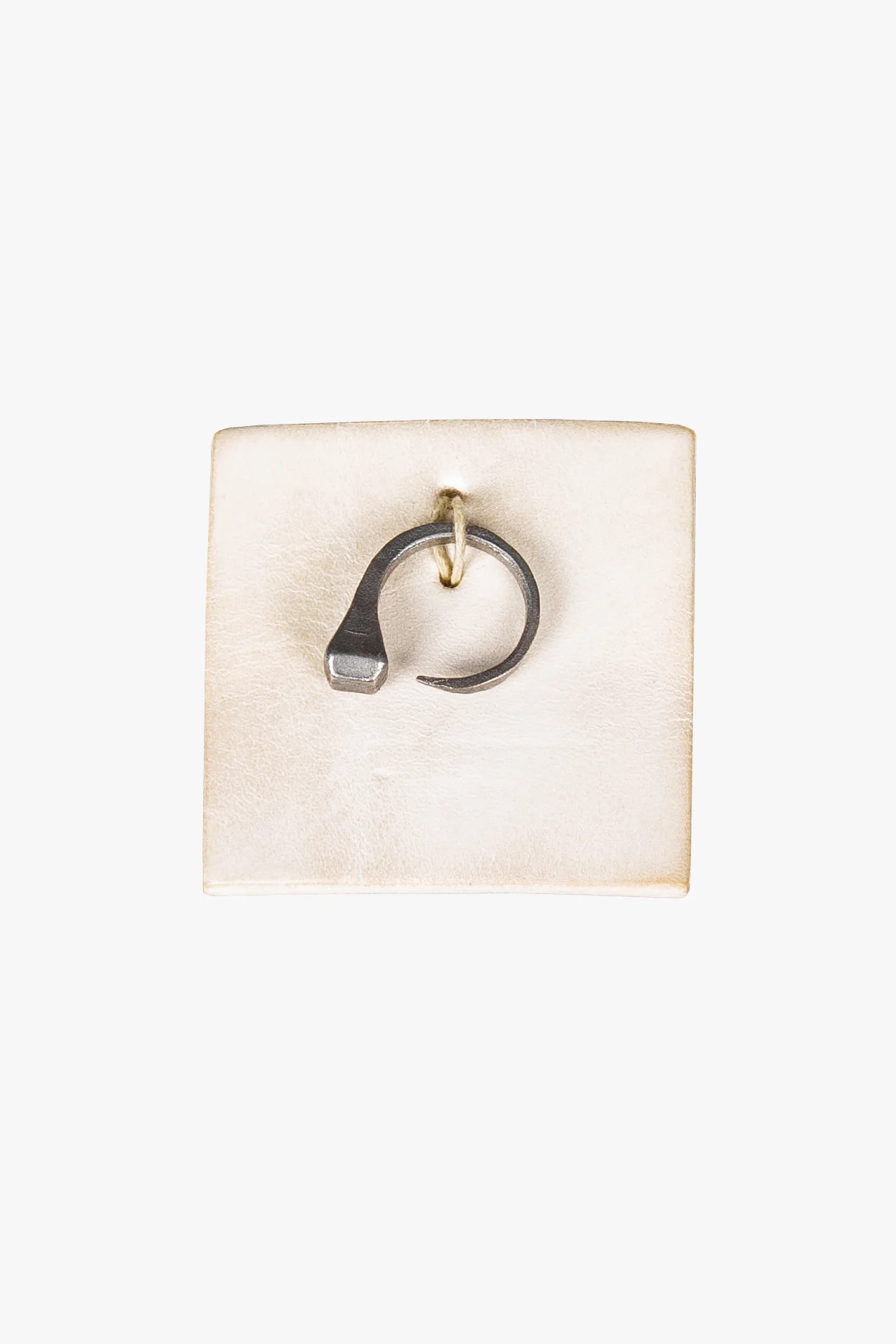 Silver Horse Nail Ring - Image 3