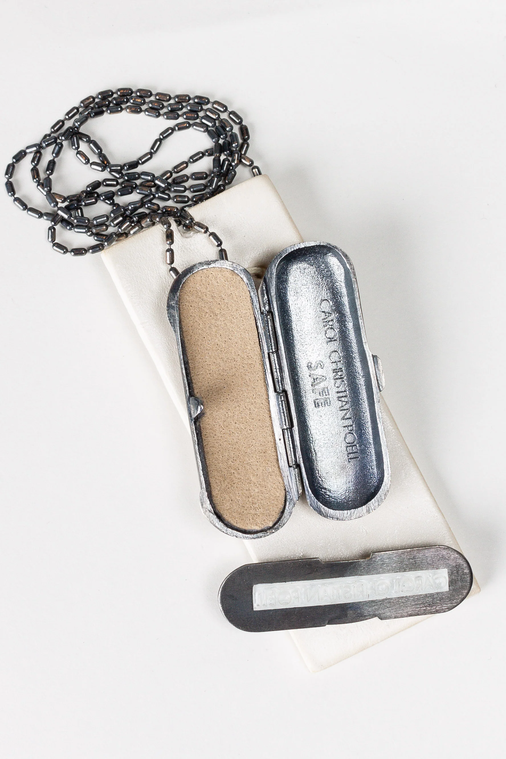 Silver Stamp Chain - Image 3