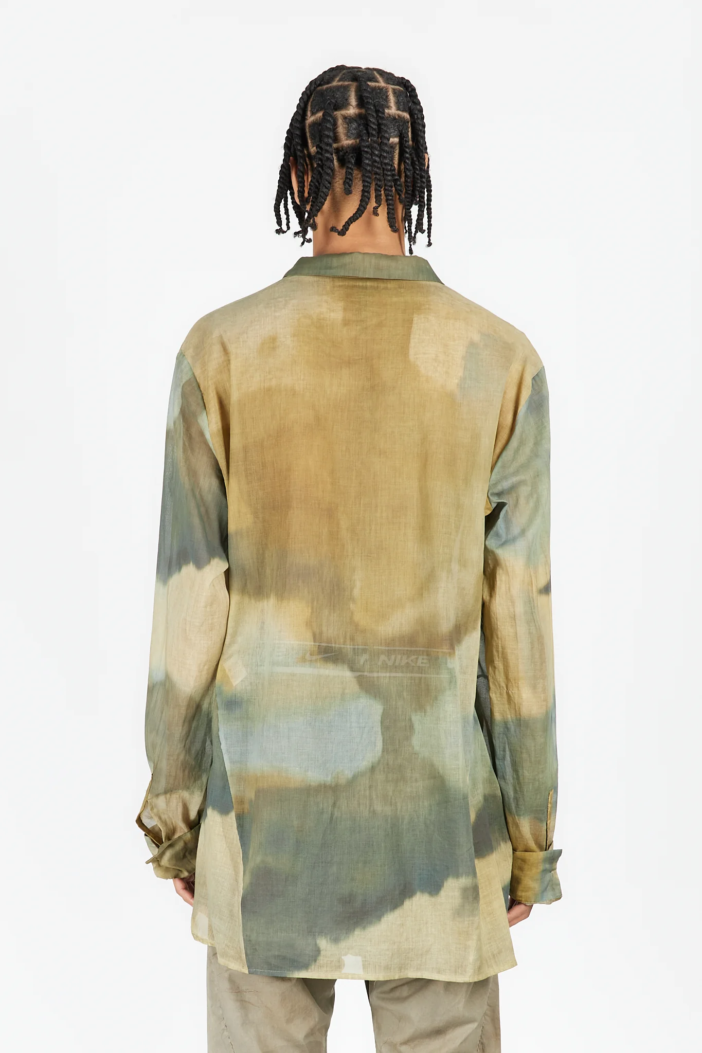 Single Pocket Overdyed Shirt - Image 4