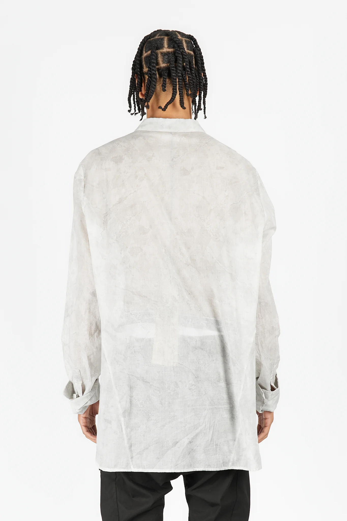 Single Pocket Overdyed Shirt - Image 4