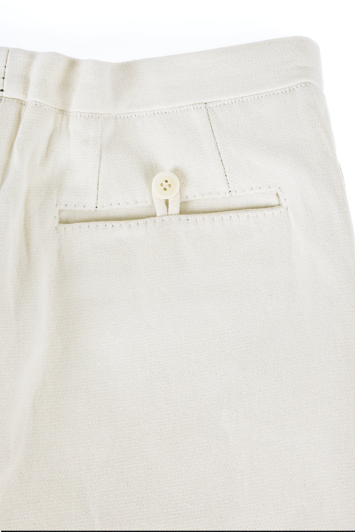 Stirred Chain Seam, Long Crotch Ankle Trousers - Image 3