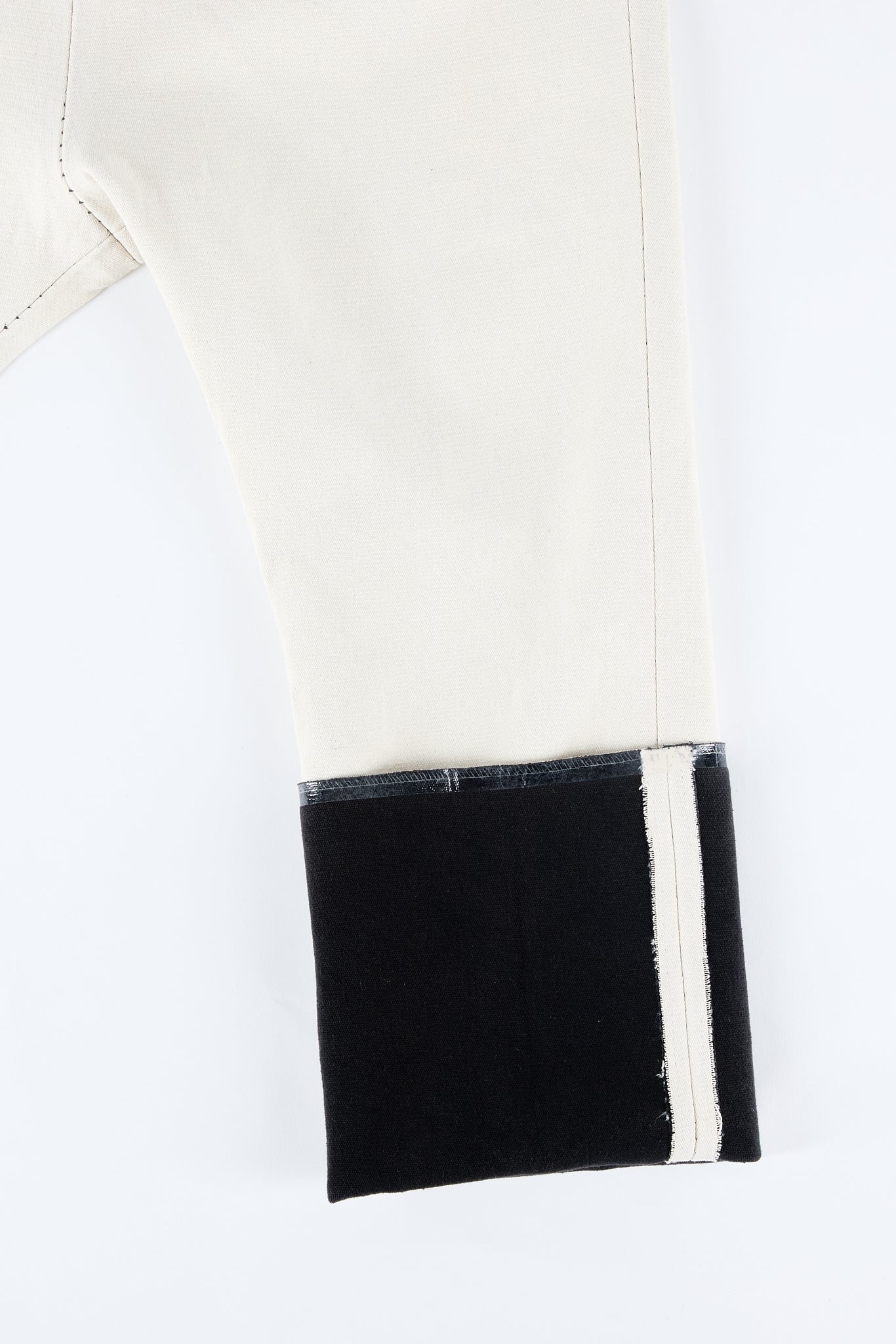 Stirred Chain Seam, Long Crotch Ankle Trousers - Image 4