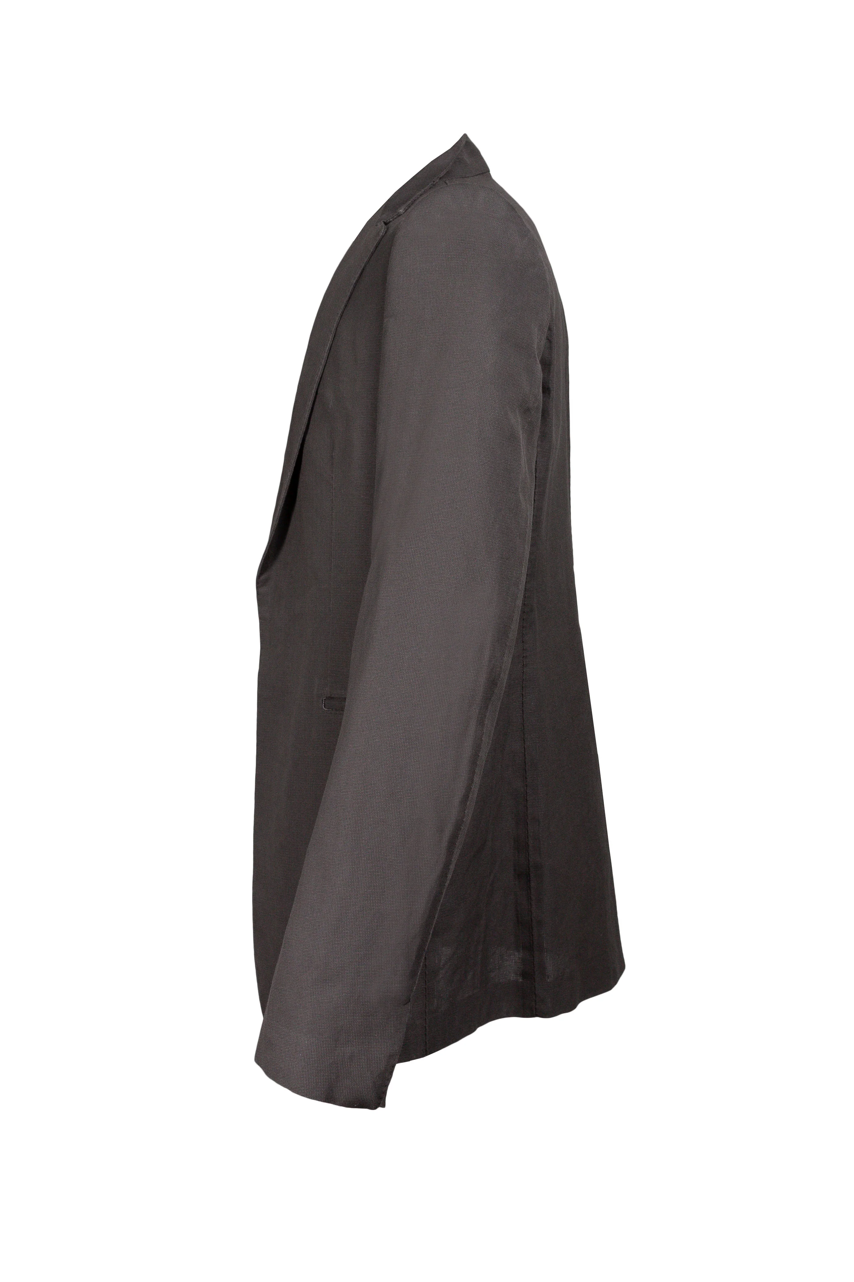 Stirred Unlined Chain Seam, 1 Button Jacket - Image 2