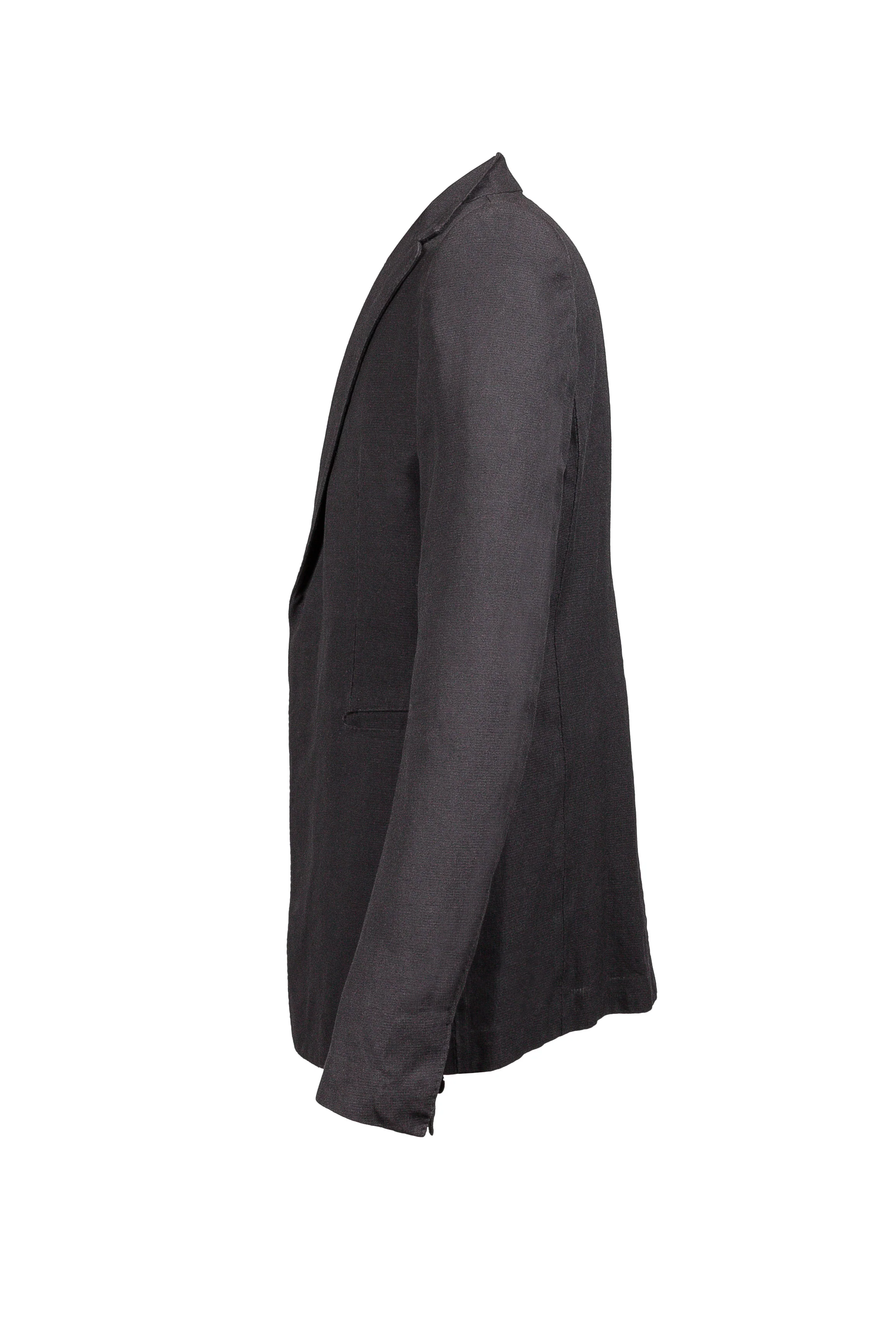 Stirred Unlined Chain Seam, 1 Button Jacket - Image 2