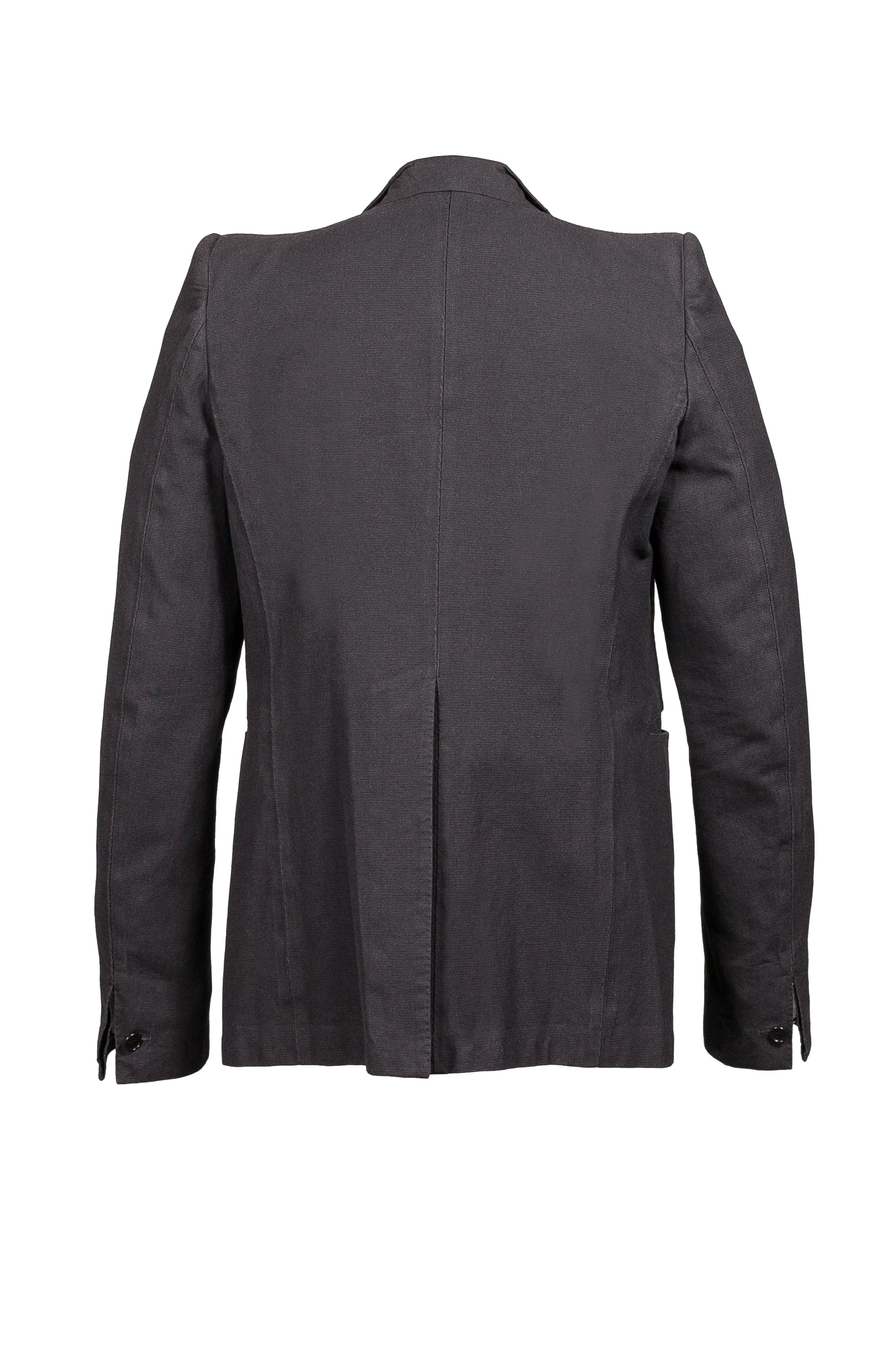 Stirred Unlined Chain Seam, 1 Button Jacket - Image 3