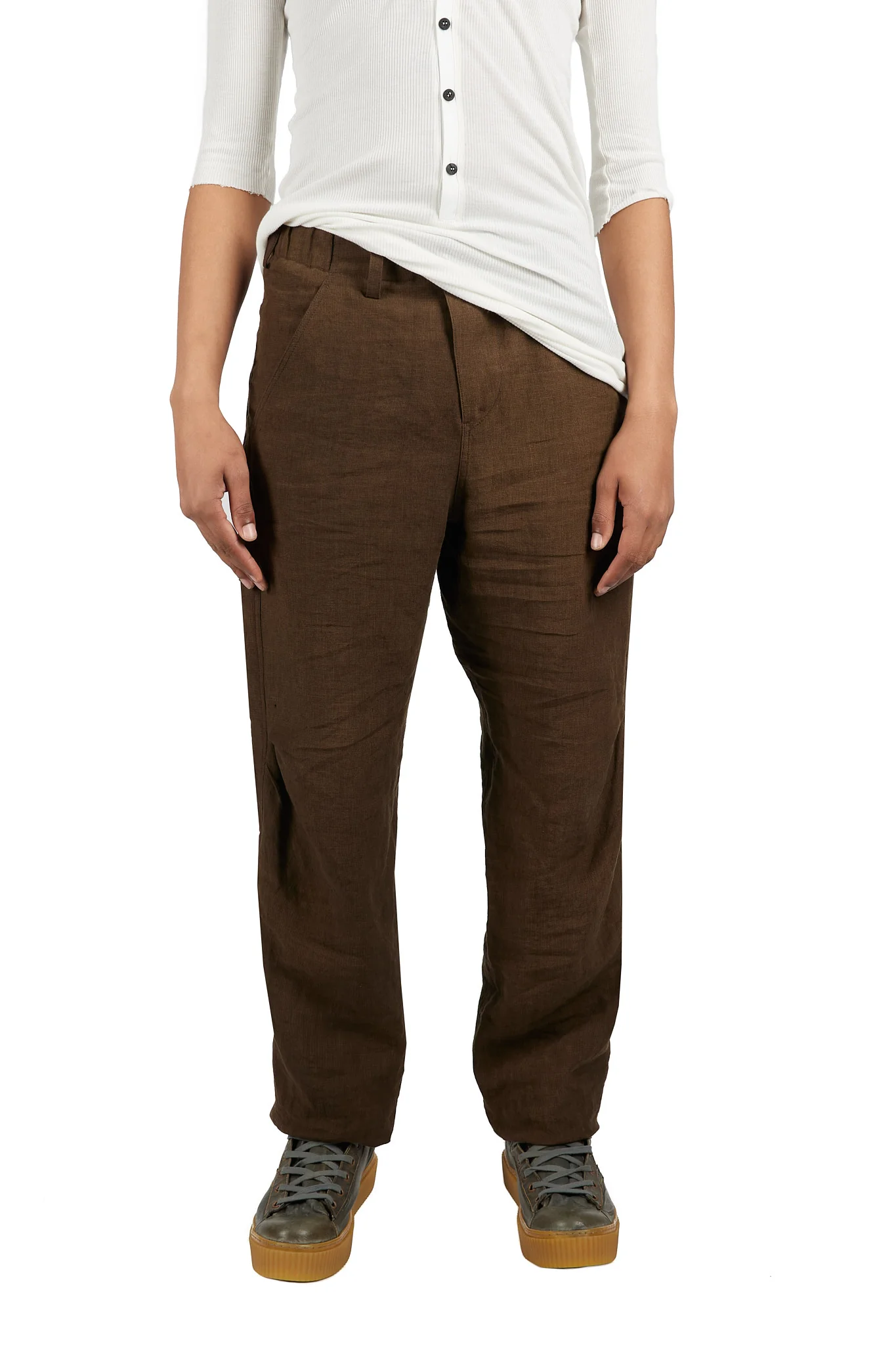 Striped Slim Trousers