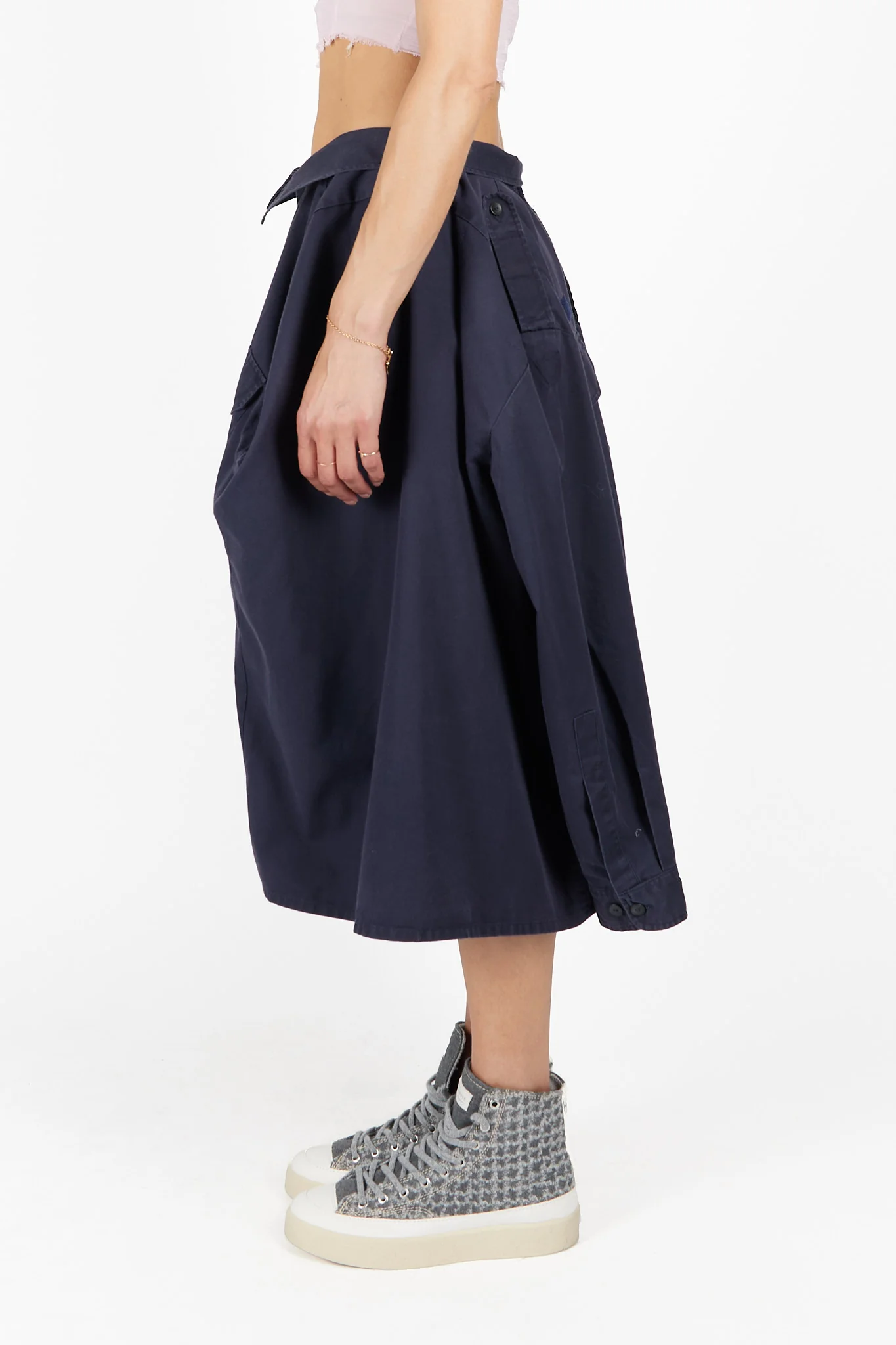 Trench Shirt Jacket Skirt - Image 3