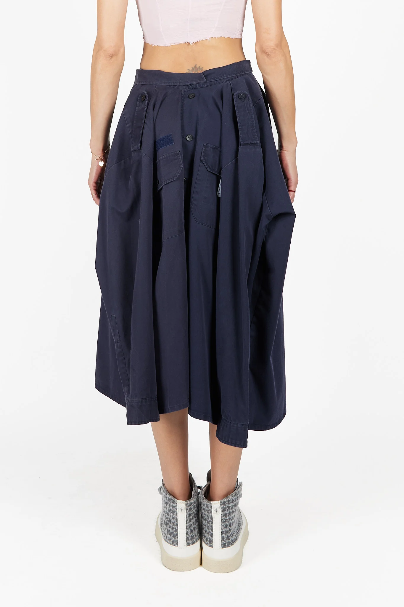 Trench Shirt Jacket Skirt - Image 4