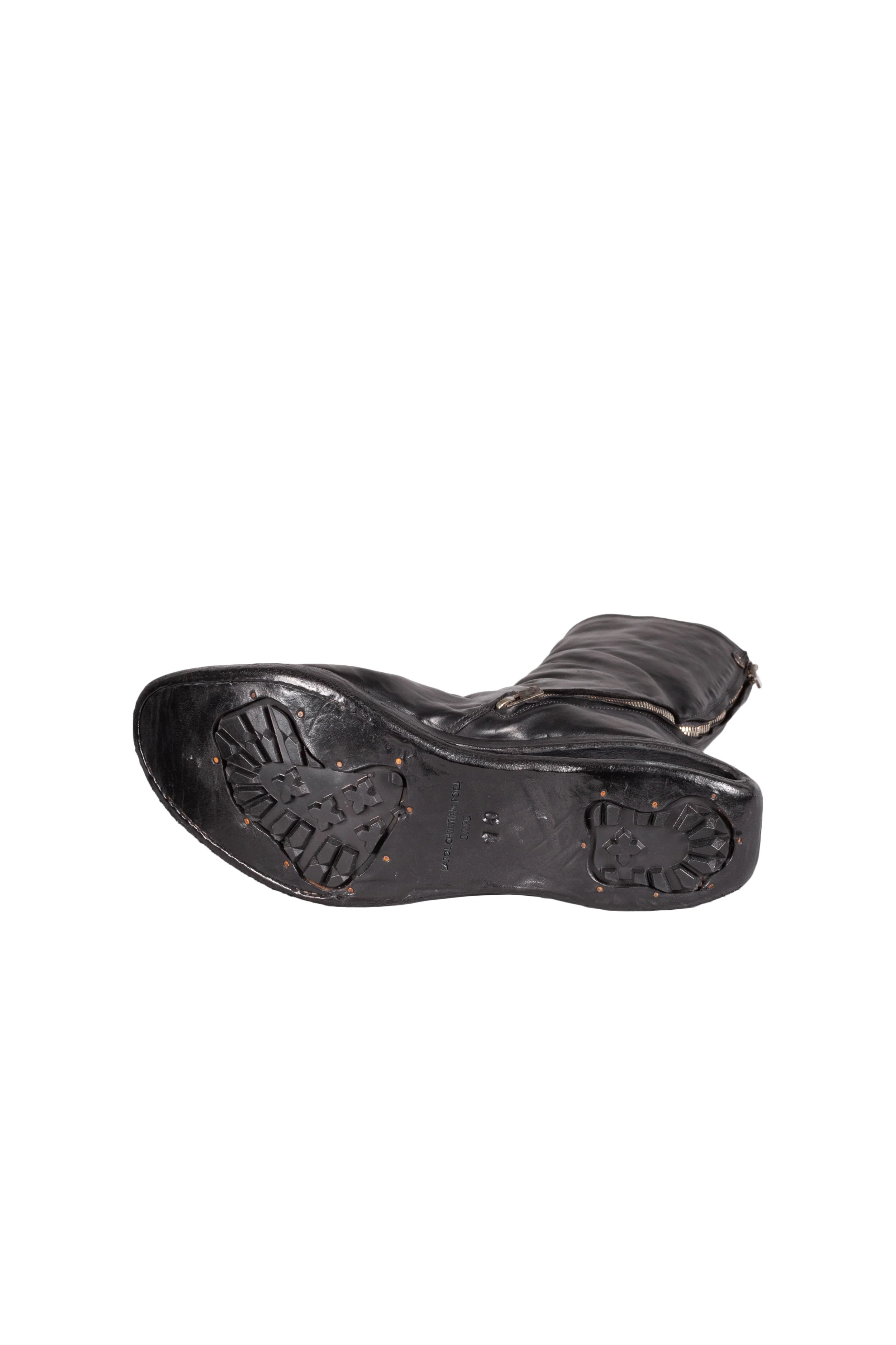 U-Sole Prosthetic Diagonal Zip Lined Goodyear Boot - Image 5