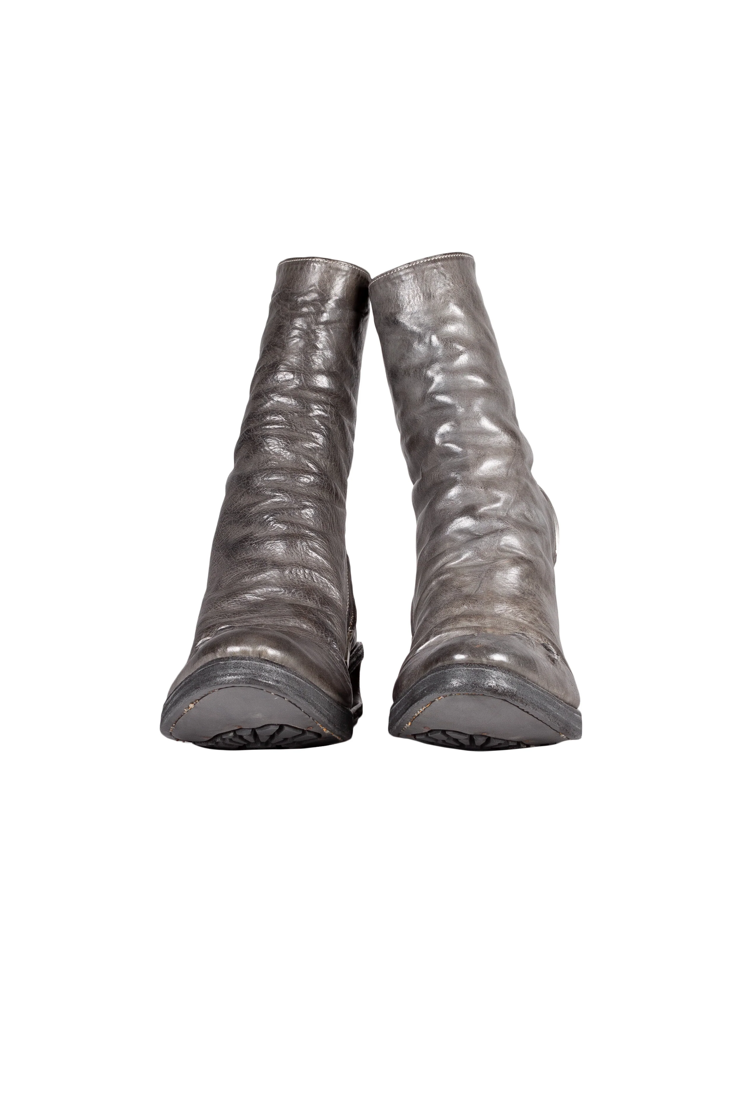 U-Sole Prosthetic Diagonal Zip Lined Goodyear Boot - Image 3