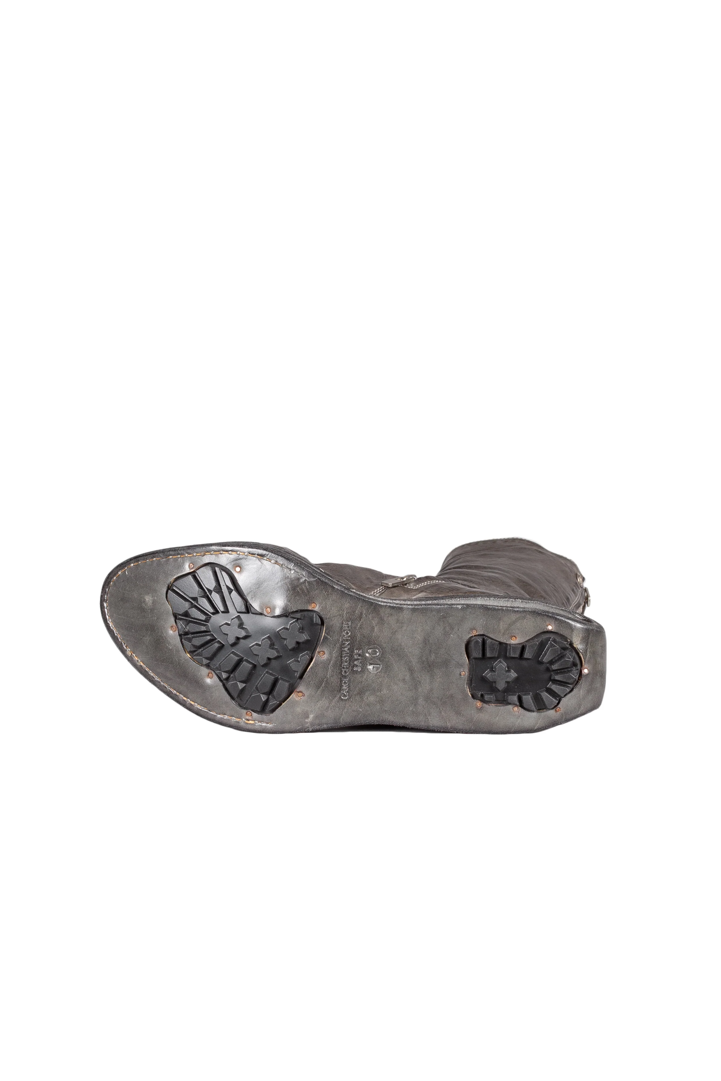U-Sole Prosthetic Diagonal Zip Lined Goodyear Boot - Image 5
