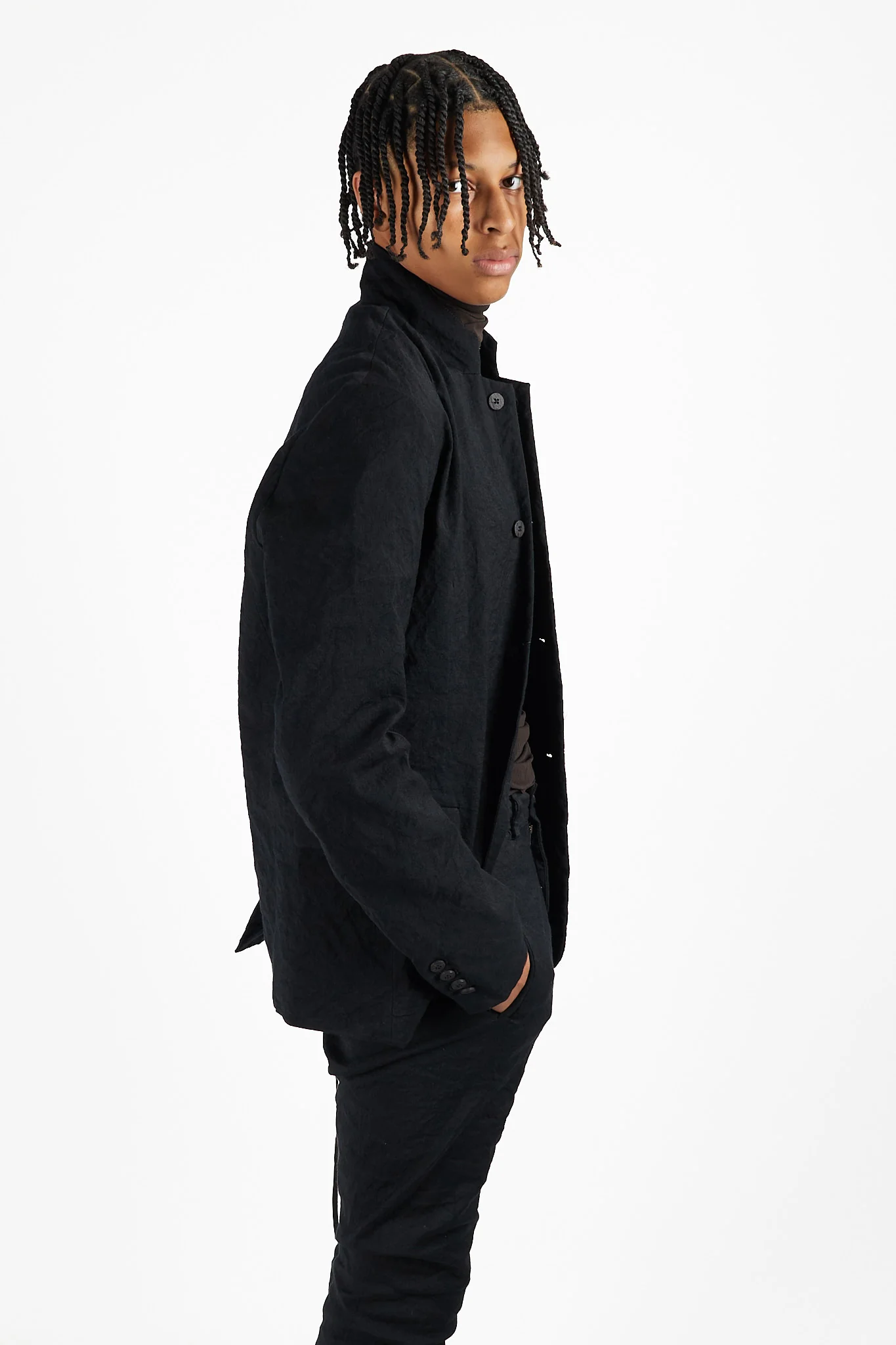 Unconstructed Lined Jacket - Image 5
