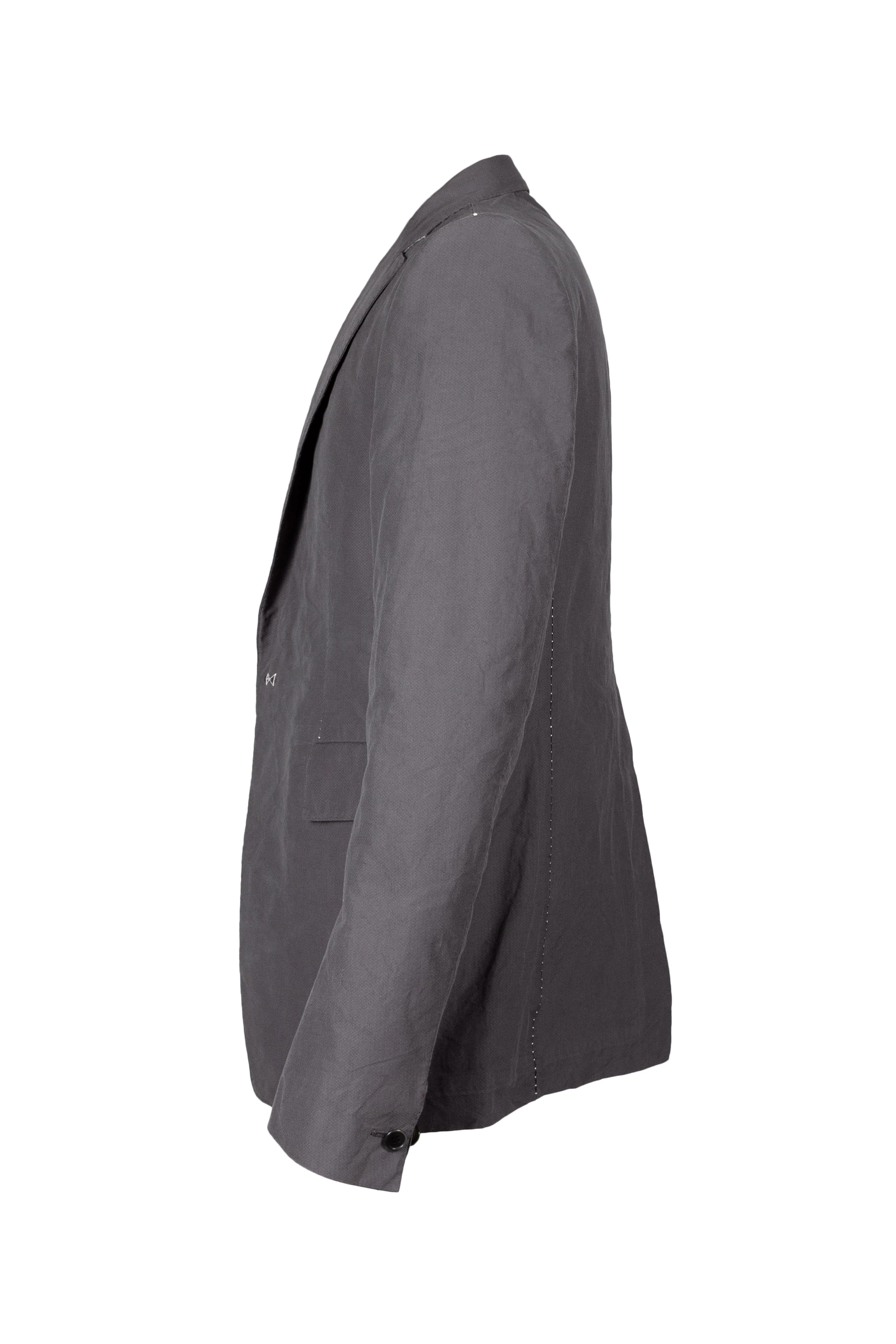 Unlined Contrast Meltchain Suit - Image 2
