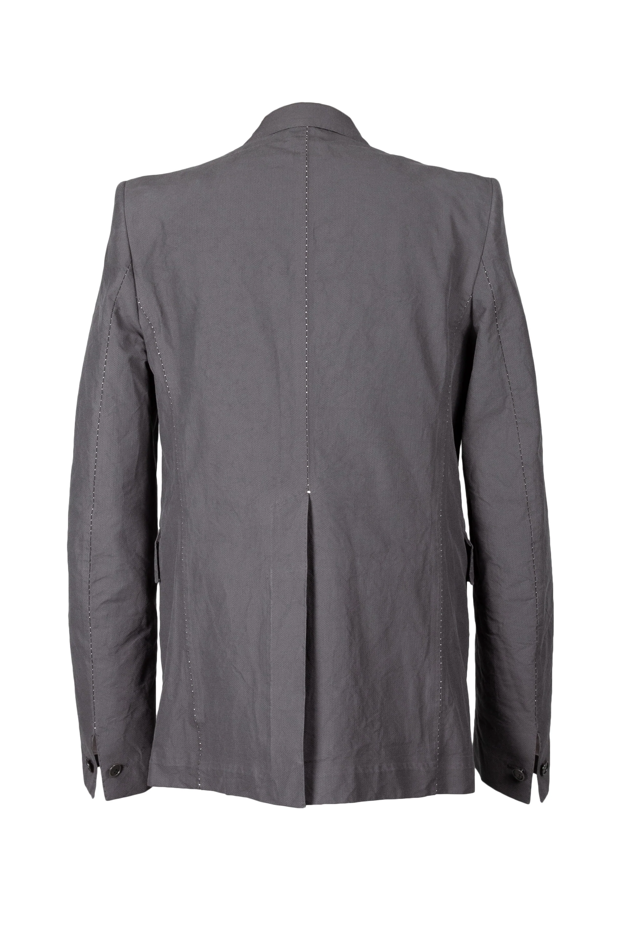 Unlined Contrast Meltchain Suit - Image 3