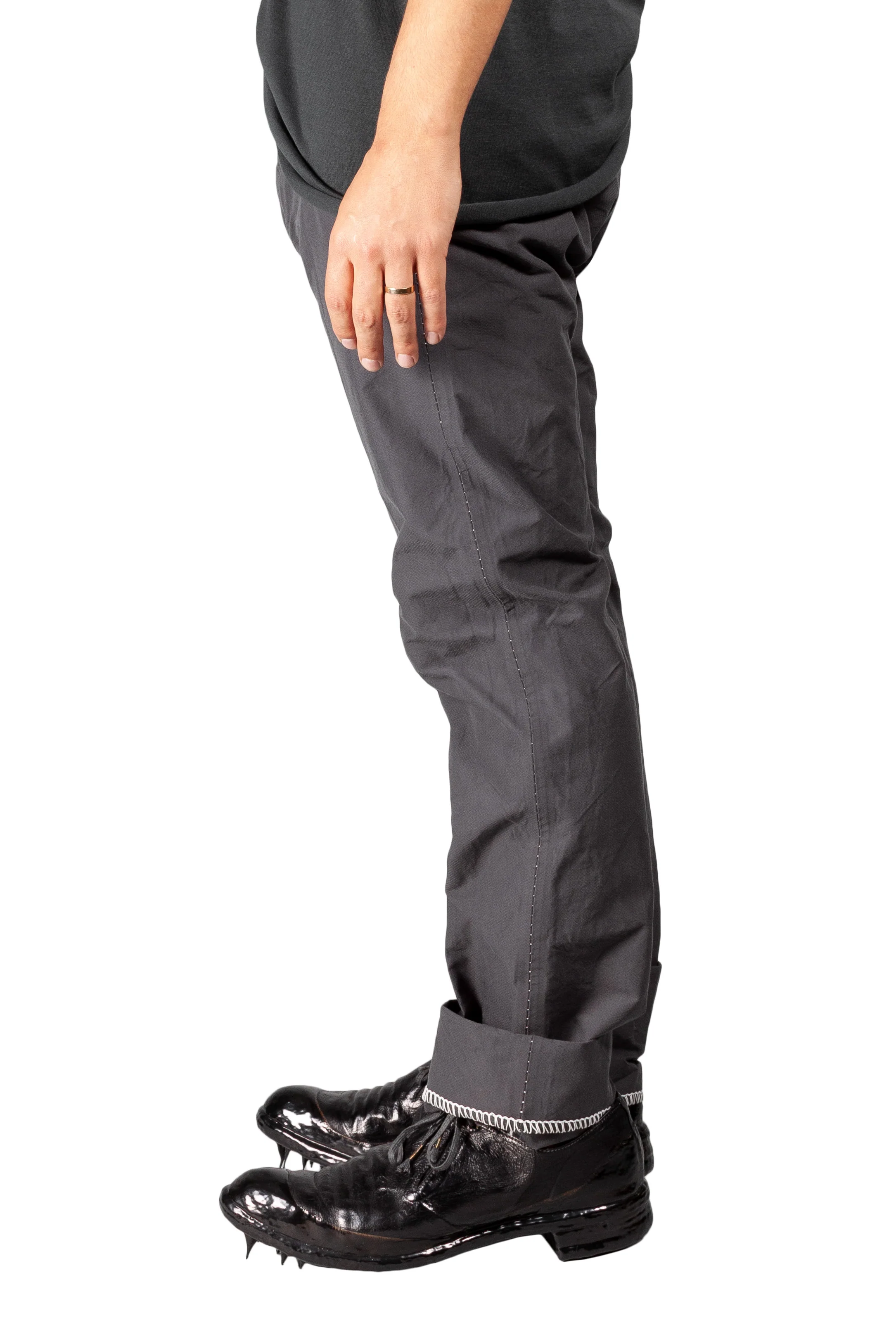 Unlined Contrast Meltchain Suit - Image 8