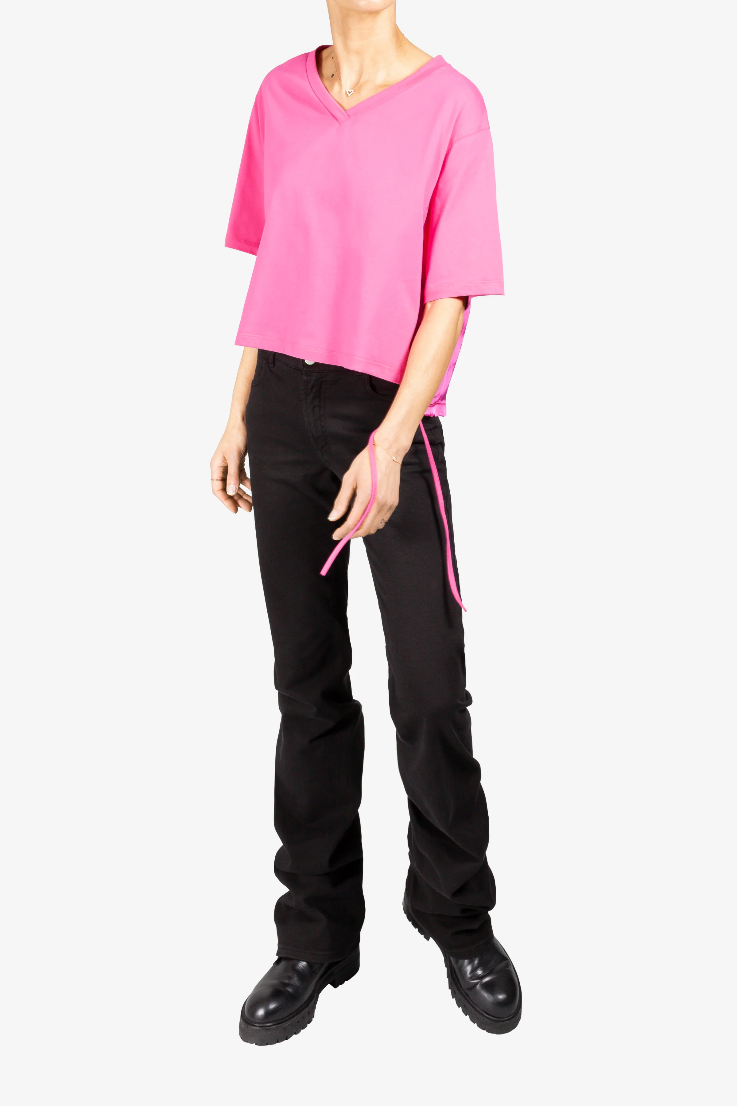 V Neck T-Shirt - Image 2