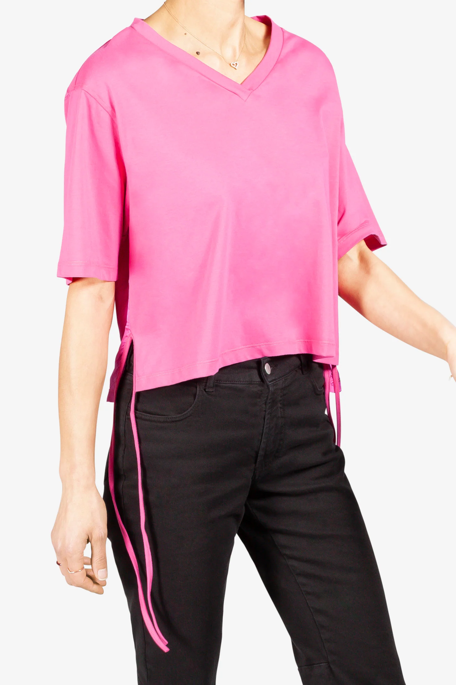 V Neck T-Shirt - Image 5