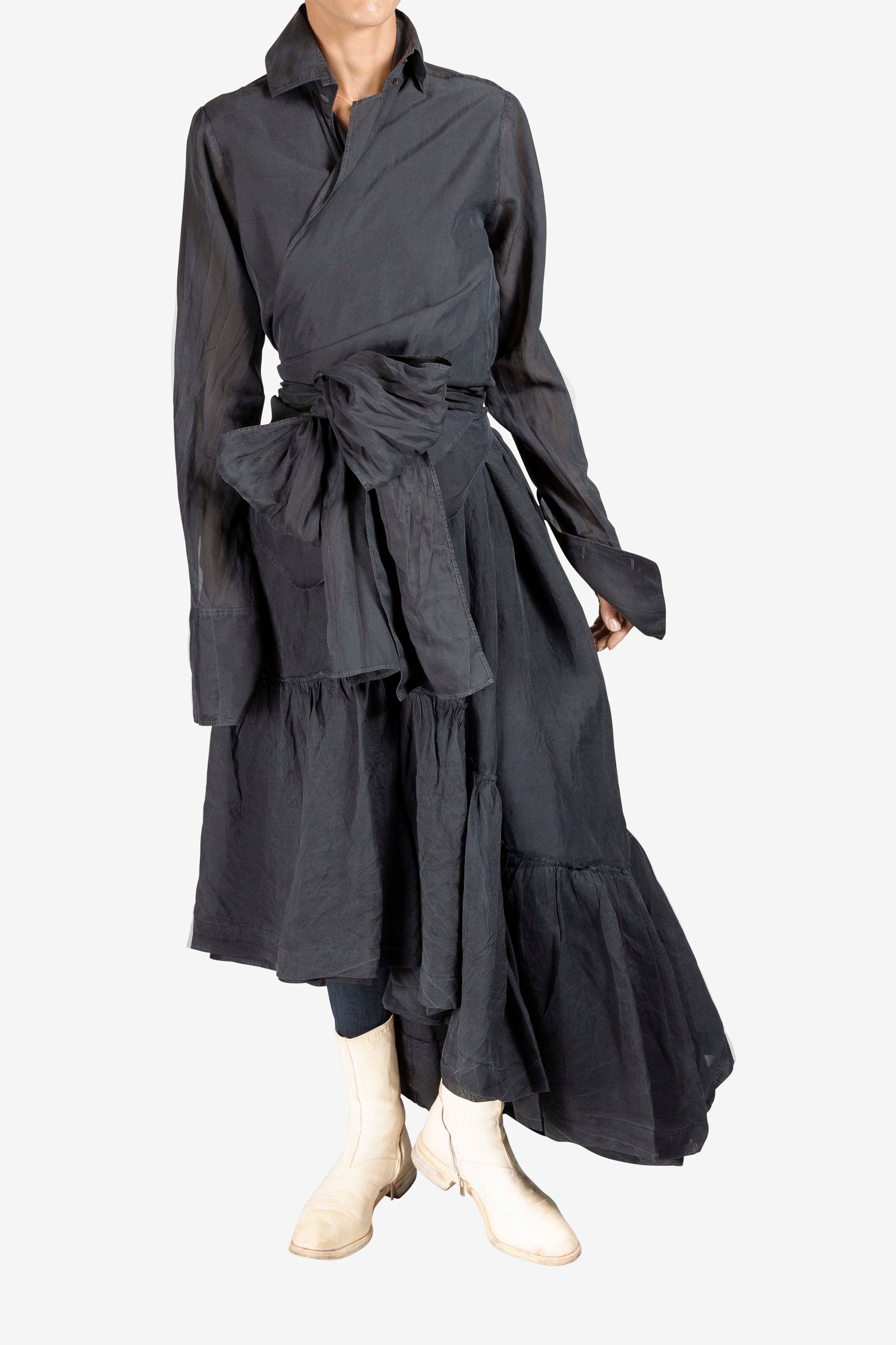 Wrap Silk Shirt - Image 2