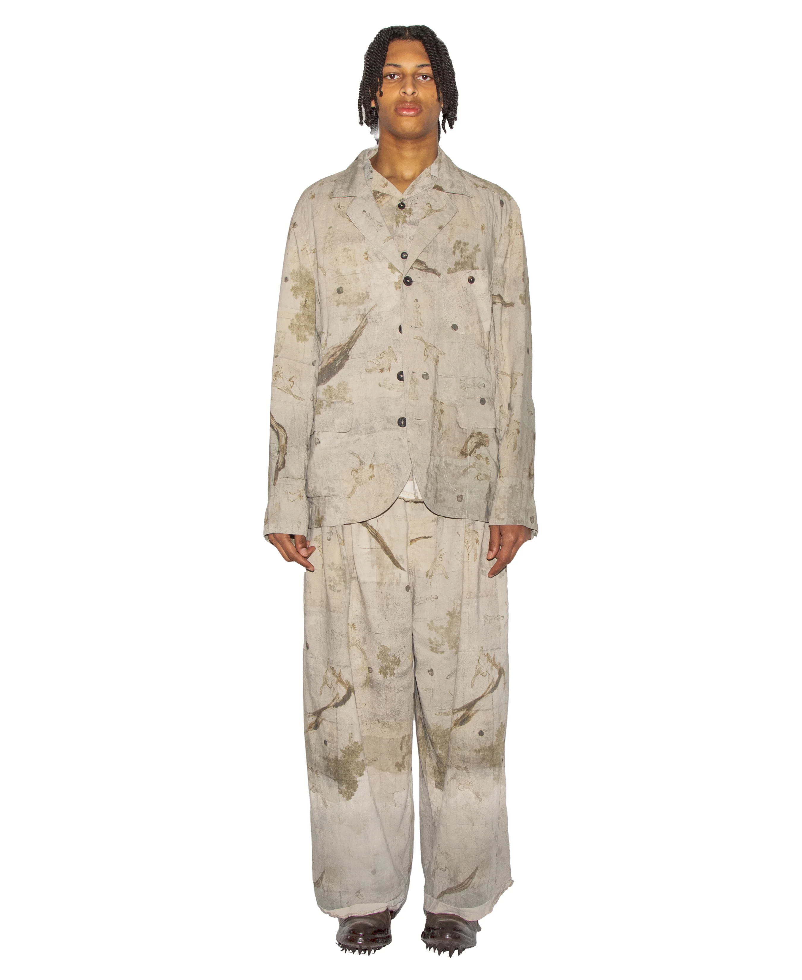 Digital Print Workers Jacket - Image 2