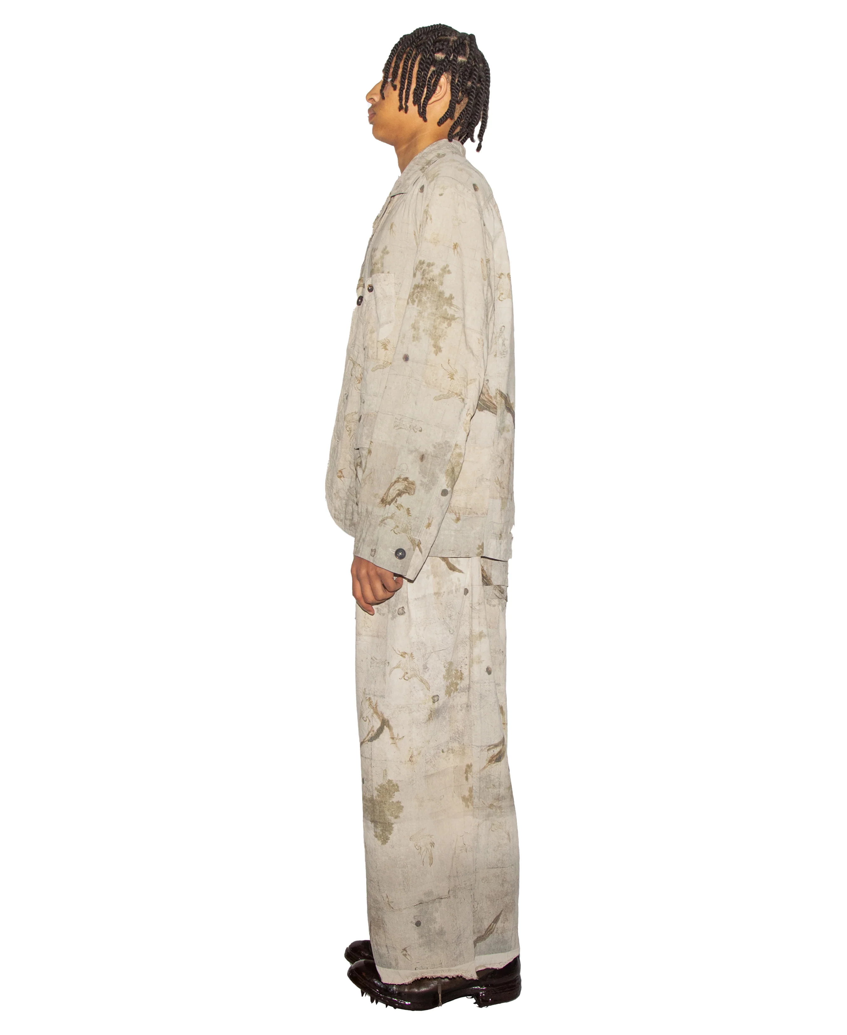 Digital Print Workers Jacket - Image 3