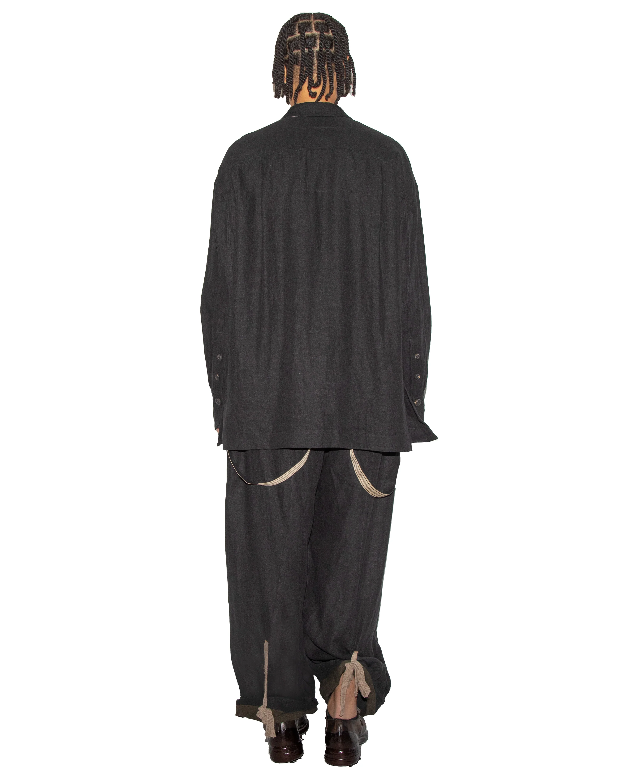 Double Breasted Long Blazer - Image 4